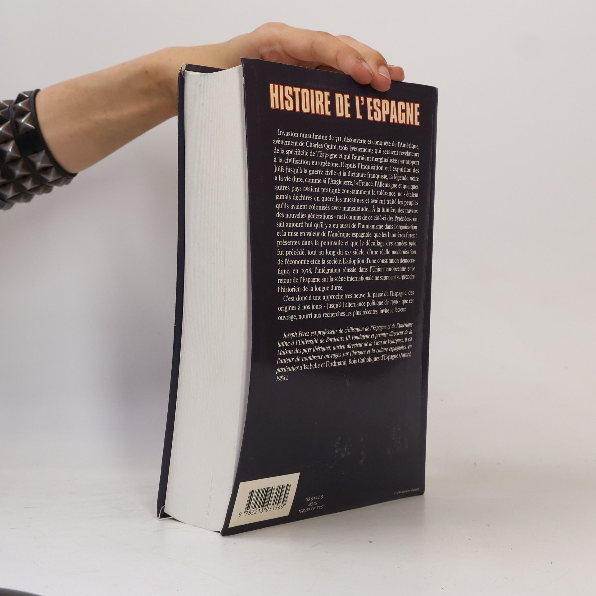Joseph Pérez Histoire de l'Espagne