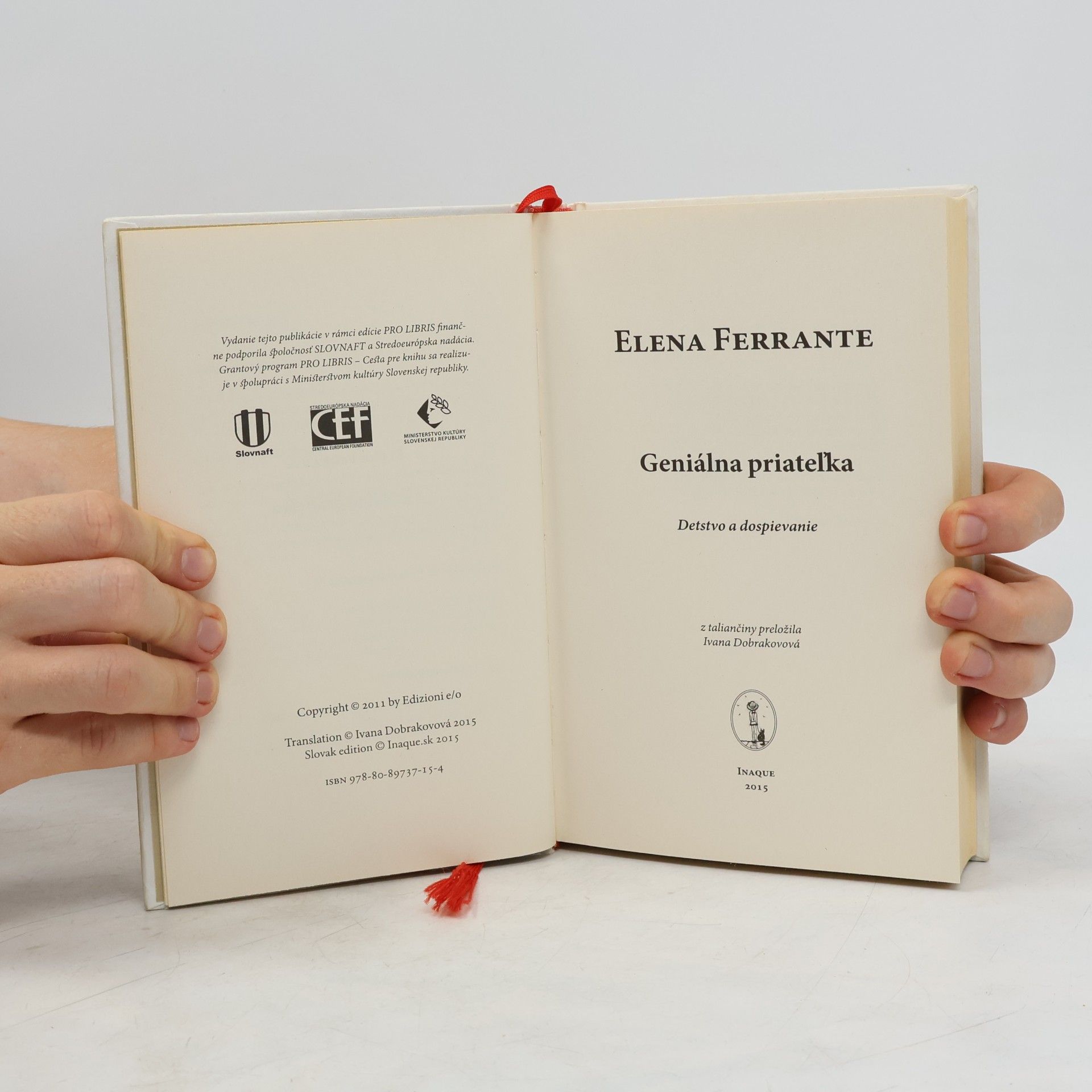 Elena Ferrante Geniálna priateľka