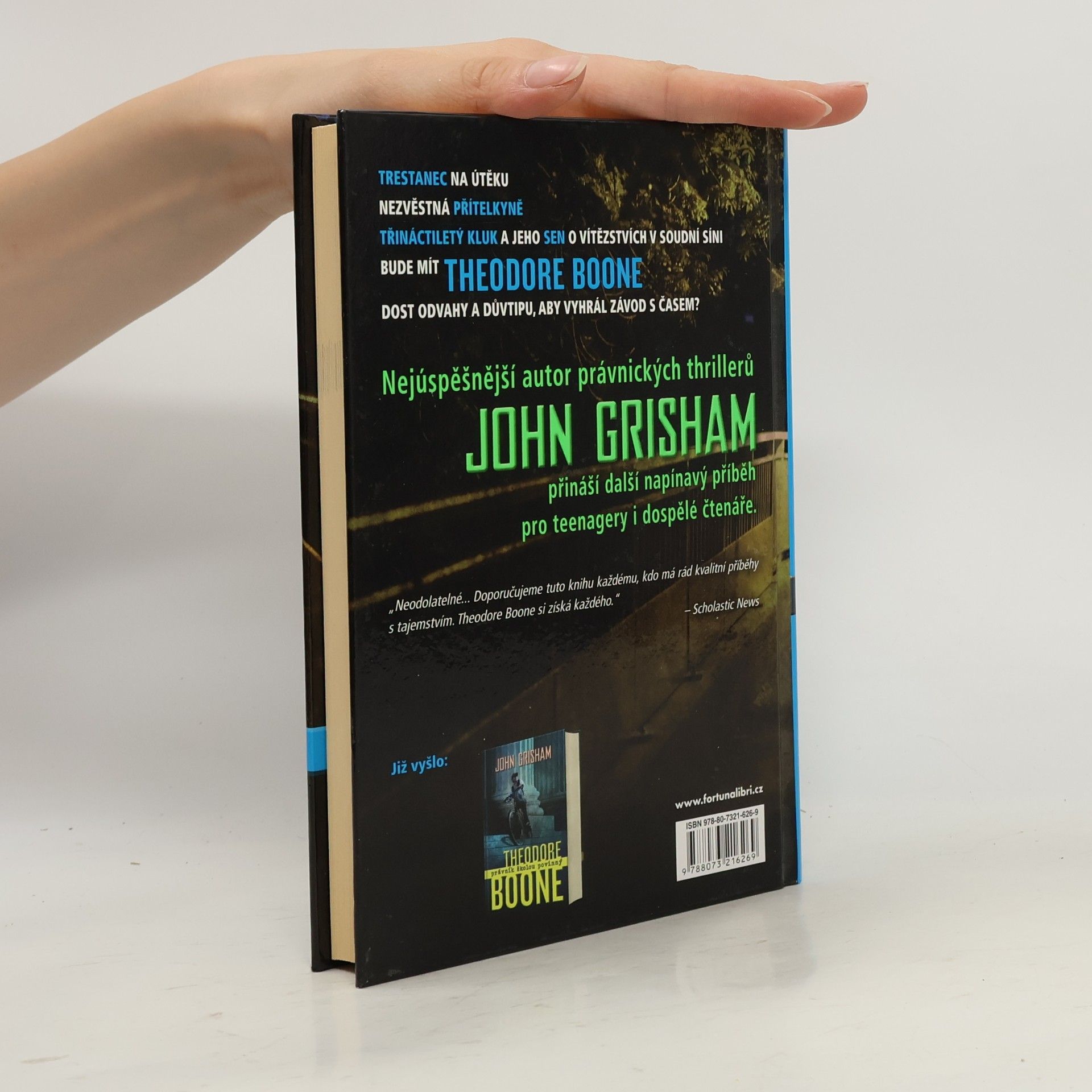 John Grisham Theodore Boone. Únos