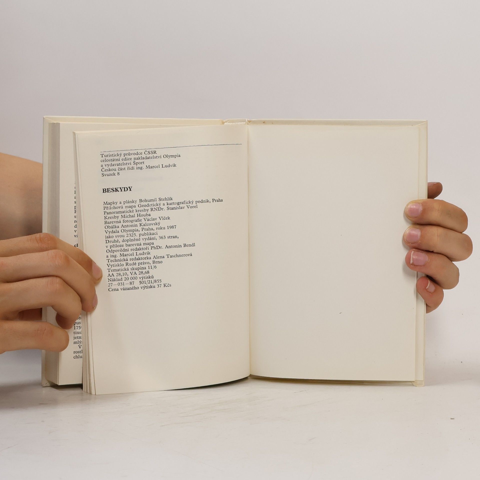 Collectif d'auteurs Beskydy. Turistický průvodce ČSSR 8