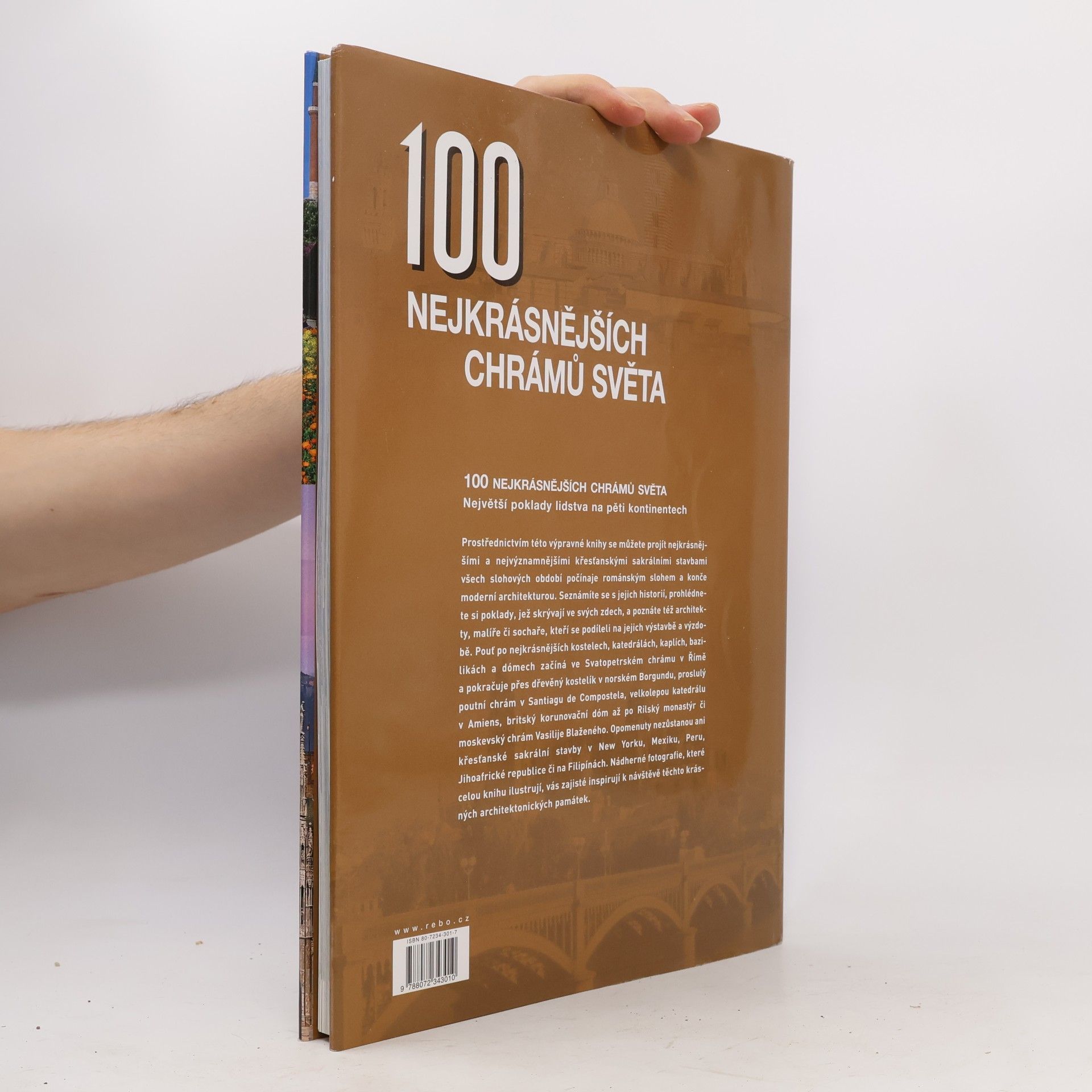 AA.VV. 100 nejkrásnějších chrámů světa