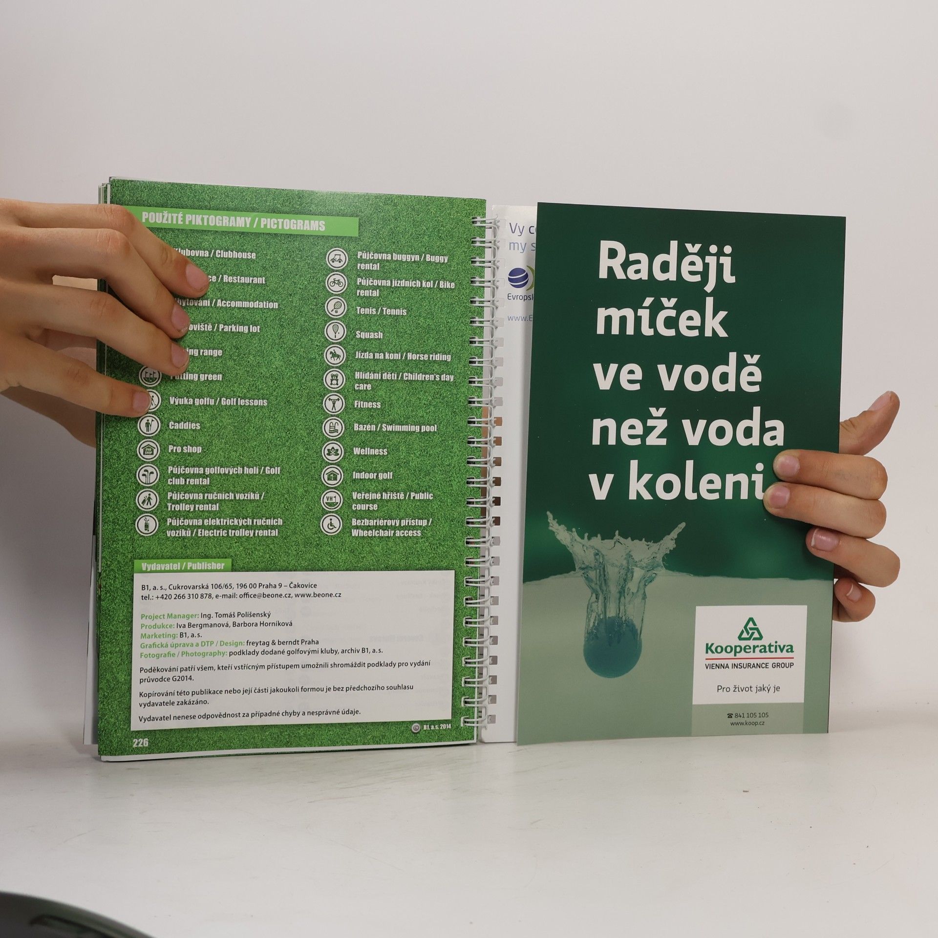 Autorenkollektiv Průvodce po golfových hřištích v ČR. G2014