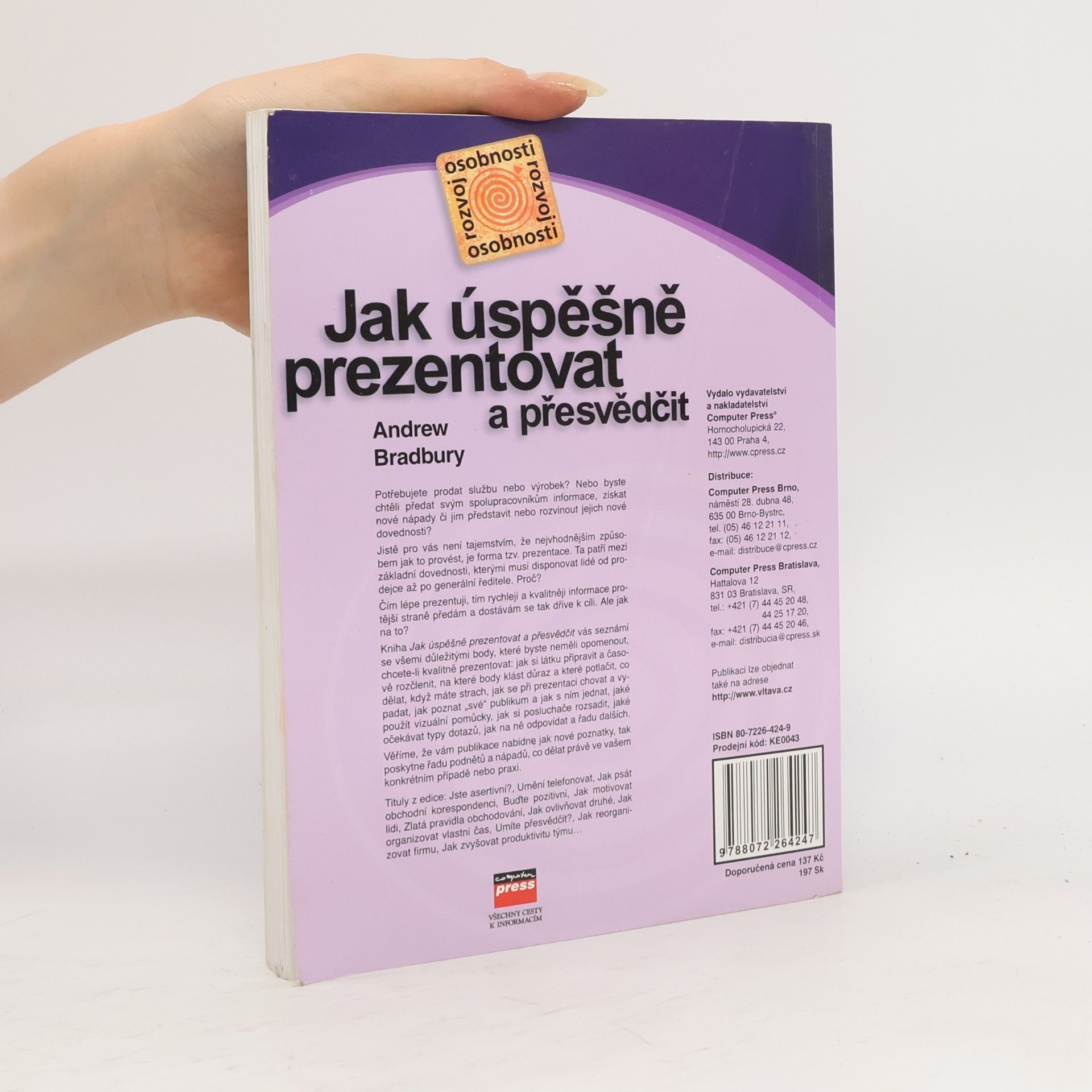 Andrew Bradbury Jak úspěšně prezentovat a přesvědčit