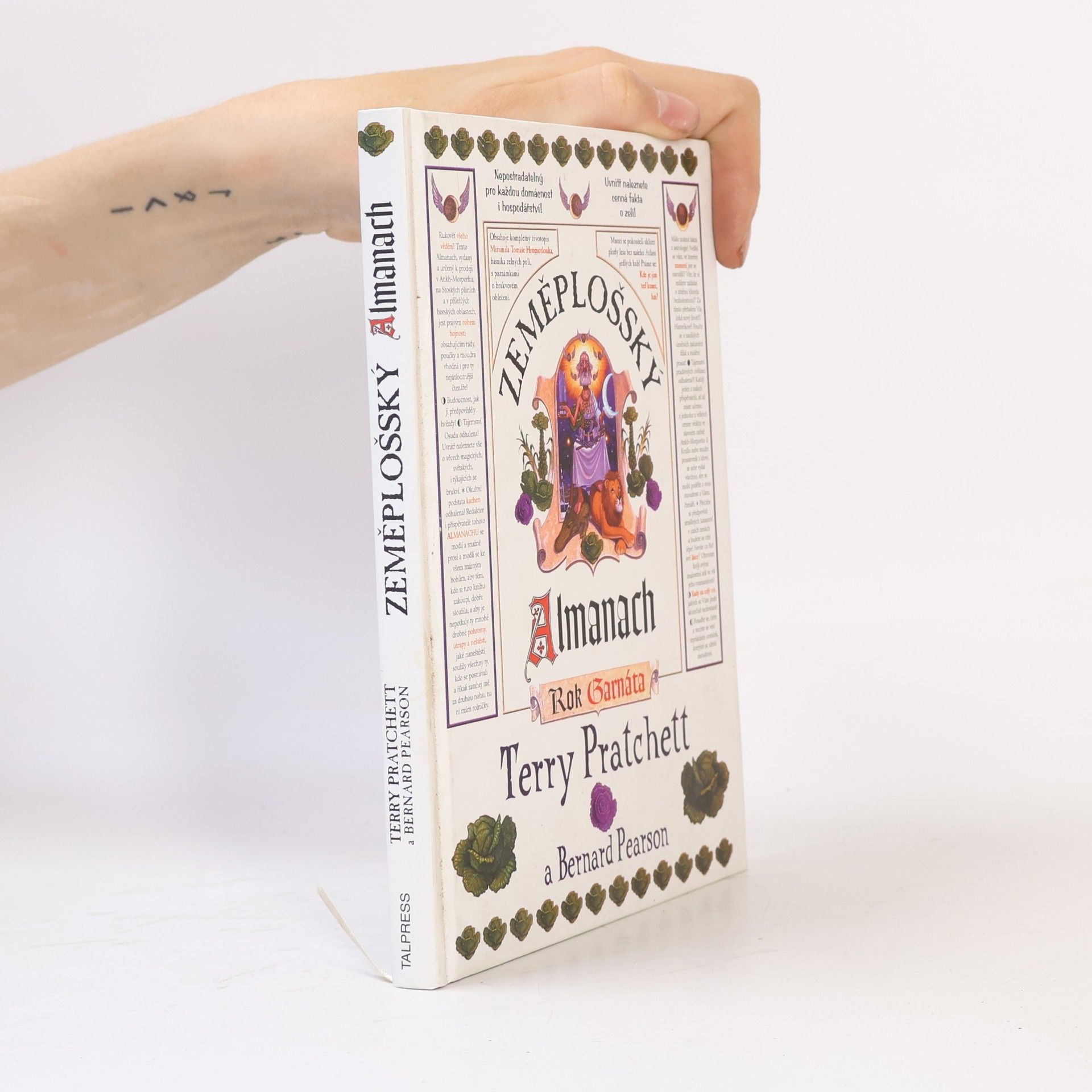 Terry Pratchett Světoznámý zeměplošský almanach pro rok garnáta: pro město Ankh-Morpork a přilehlé zemědělské oblasti