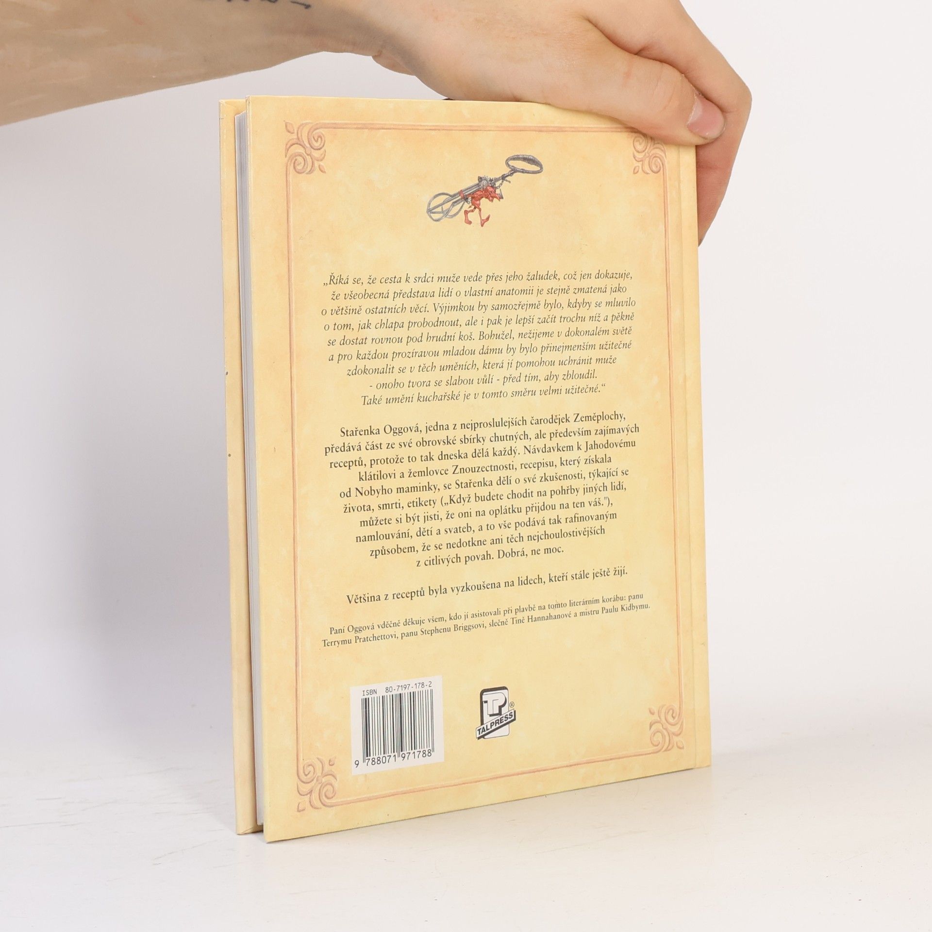 Terry Pratchett Kuchařka stařenky Oggové