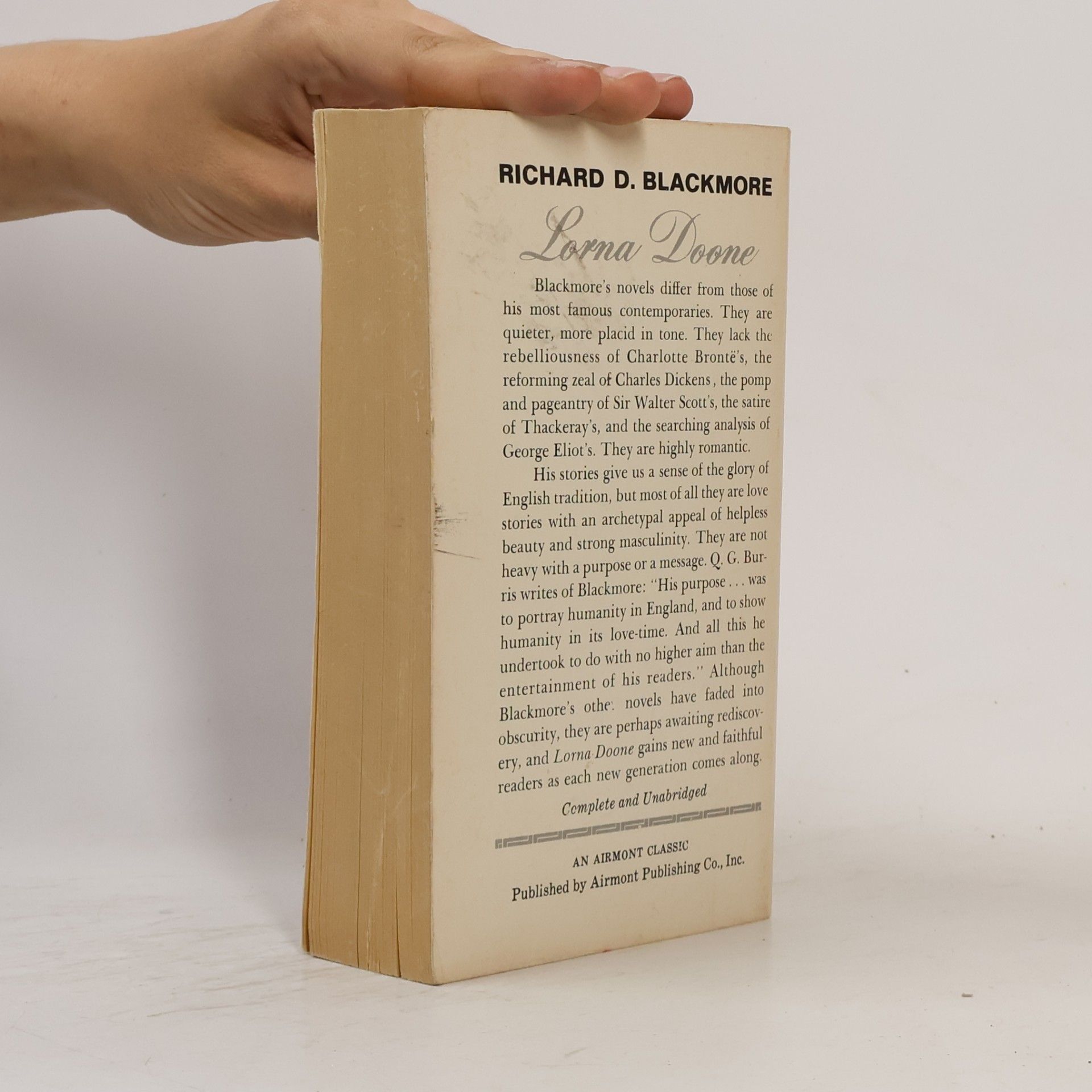 R. D. Blackmore Lorna Doone
