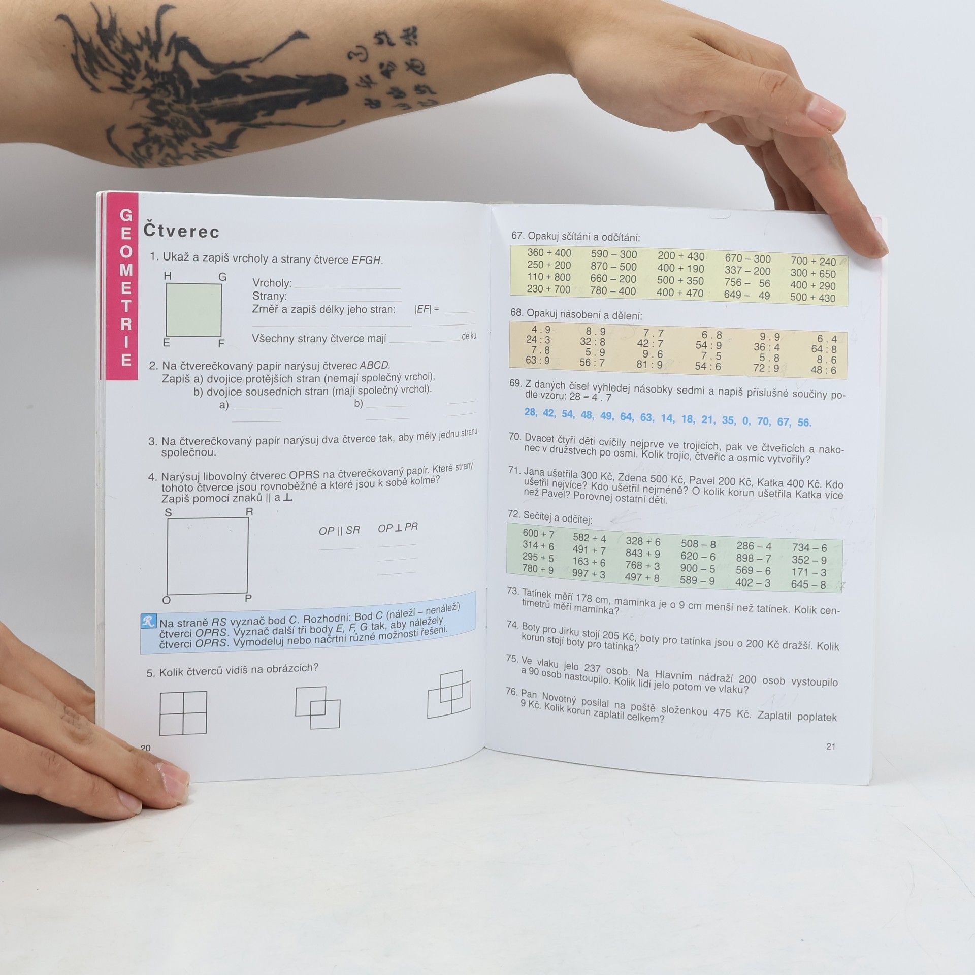 Růžena Blažková Matematika pro 3. ročník základních škol. Díl 2