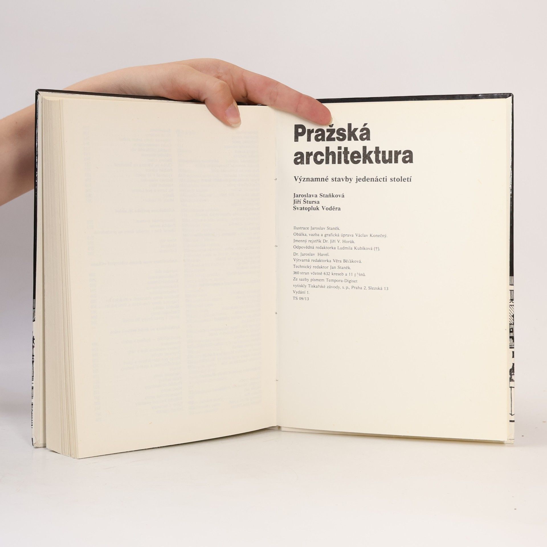 Jaroslava Staňková Pražská architektura. Významné stavby jedenácti století
