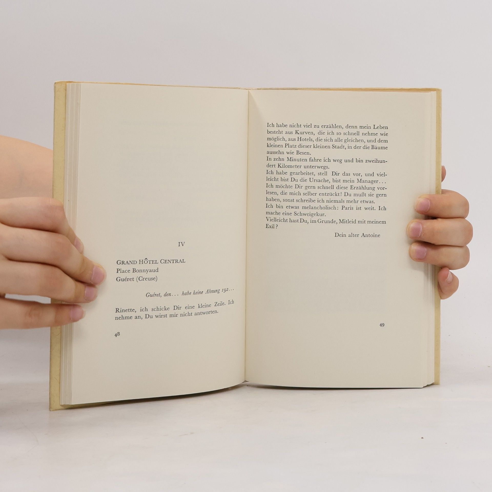 Antoine de Saint-Exupéry Briefe an Rinette