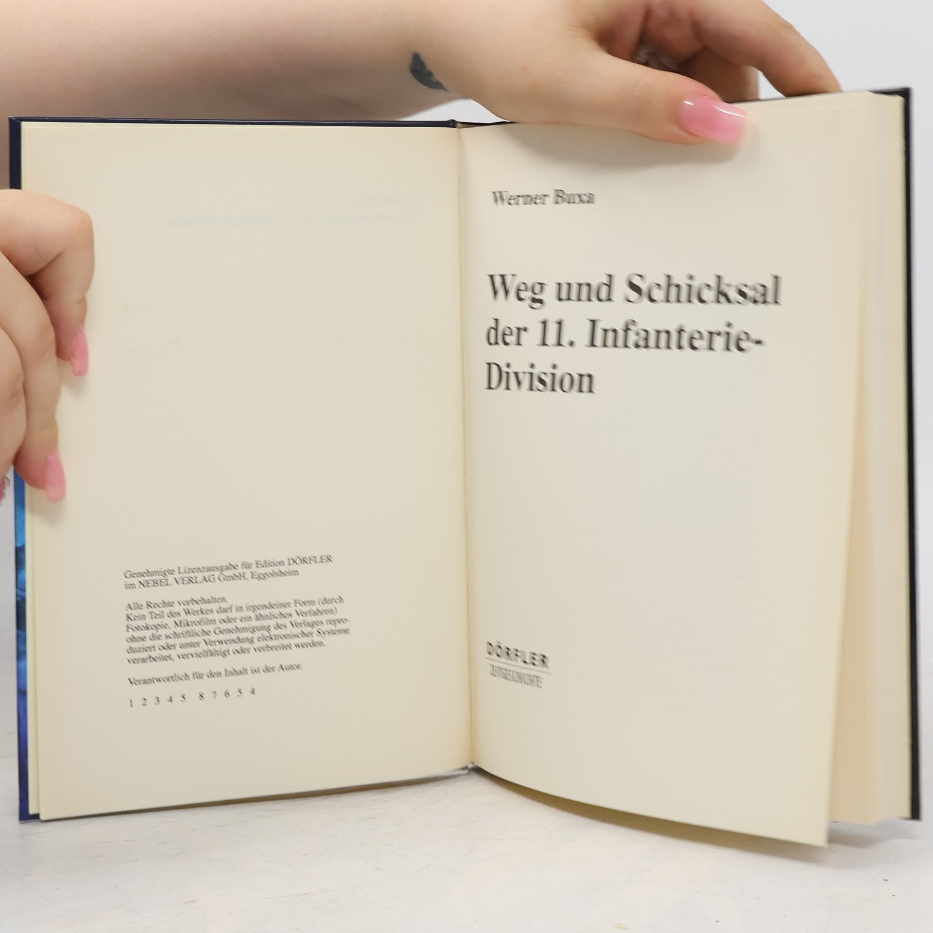 Werner Buxa Weg und Schicksal der 11. Infanterie-Division
