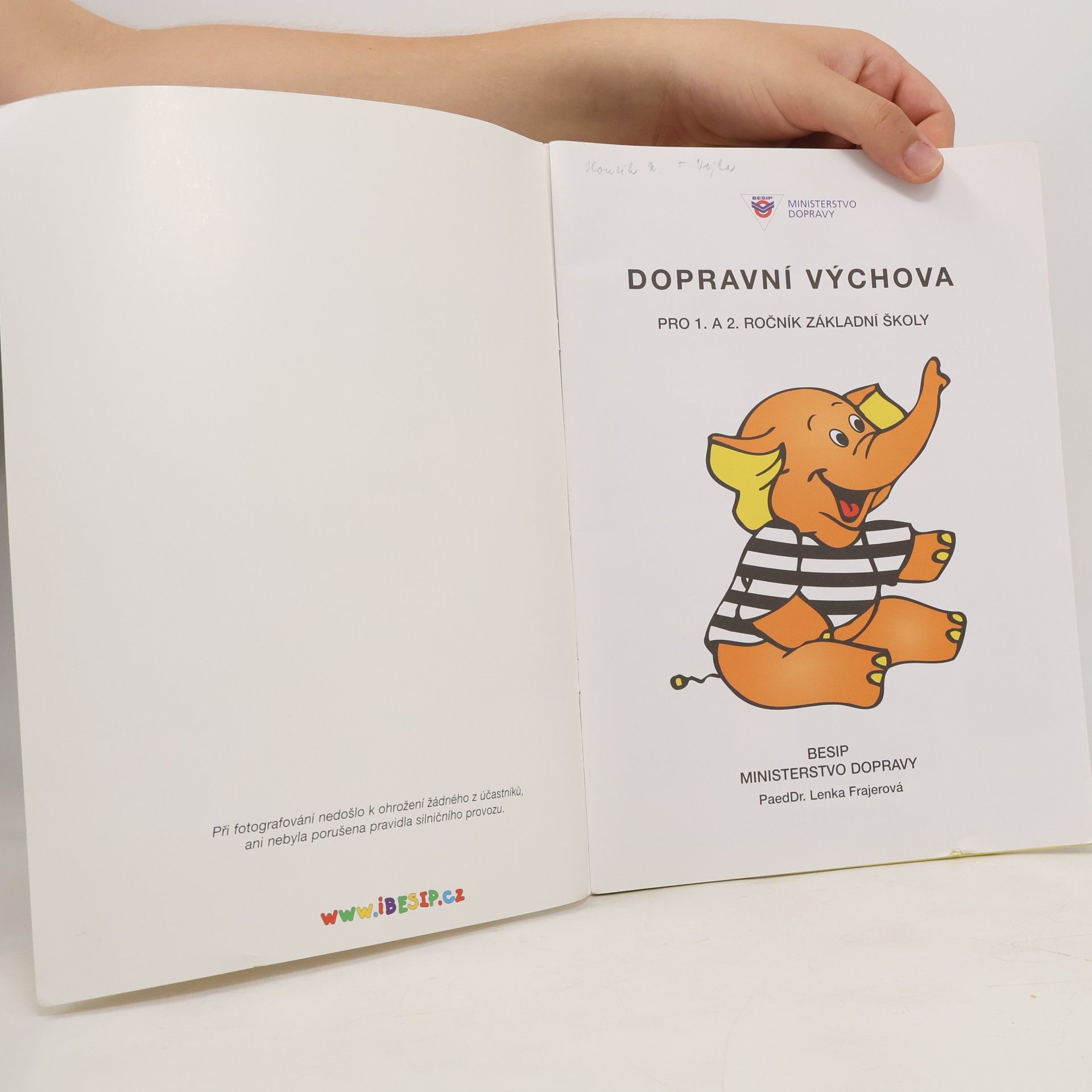 Lenka Frajerová Dopravní výchova pro 1. a 2. ročník ZŠ