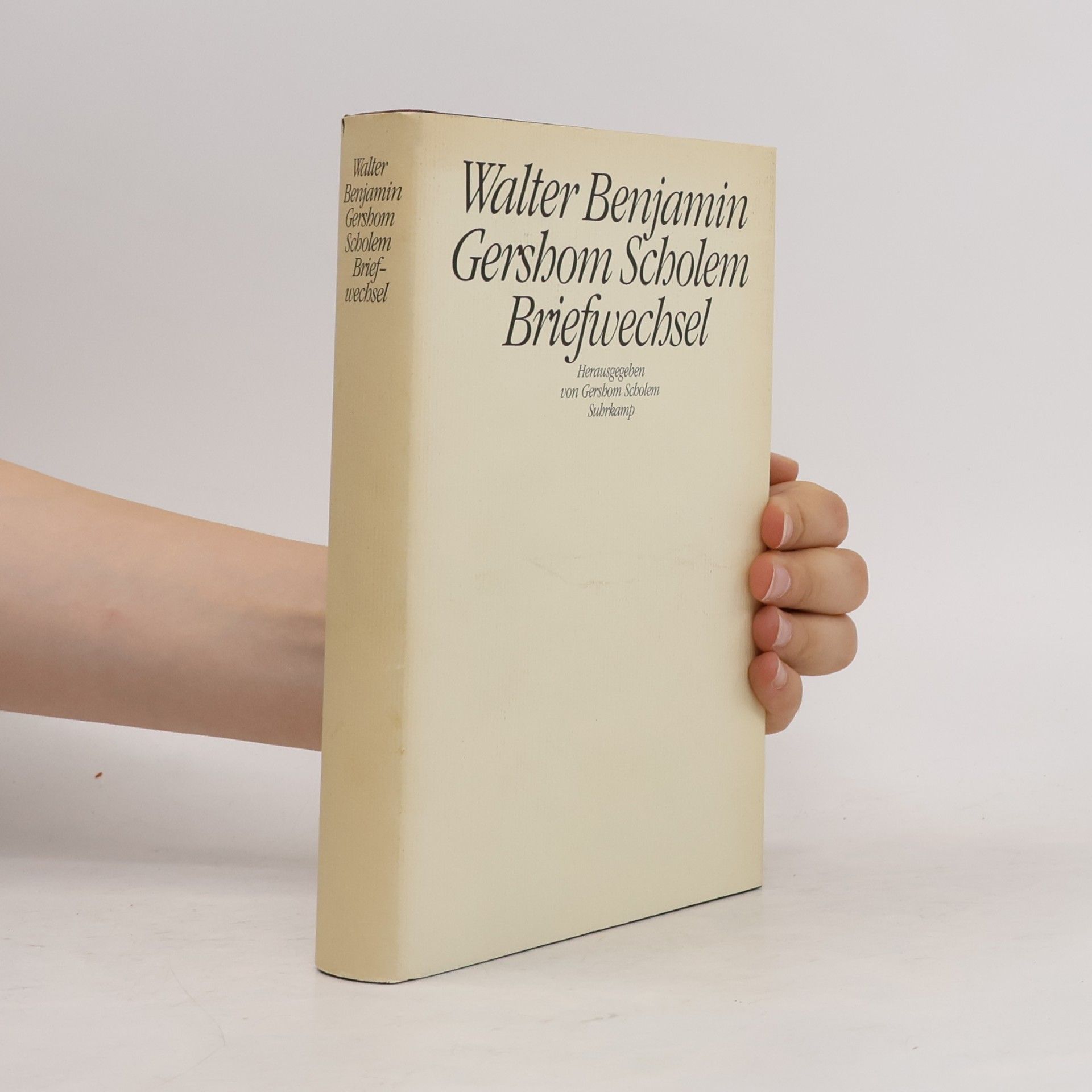 Autorenkollektiv Walter Benjamin - Gershom Scholem, Briefwechsel 1933-1940