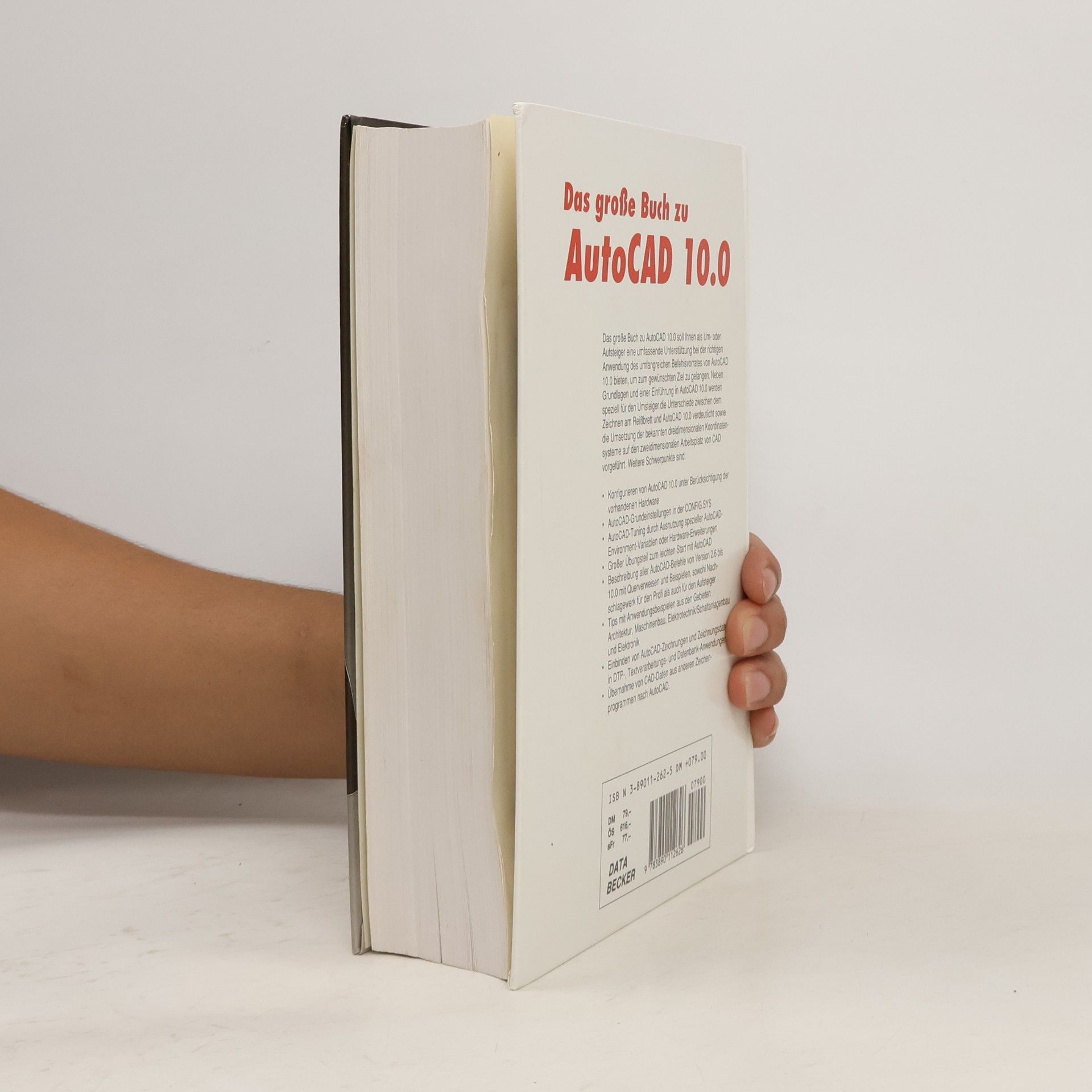 Michael Hahner Das Grosse AutoCAD-Buch - 10.0 (mit Diskette)