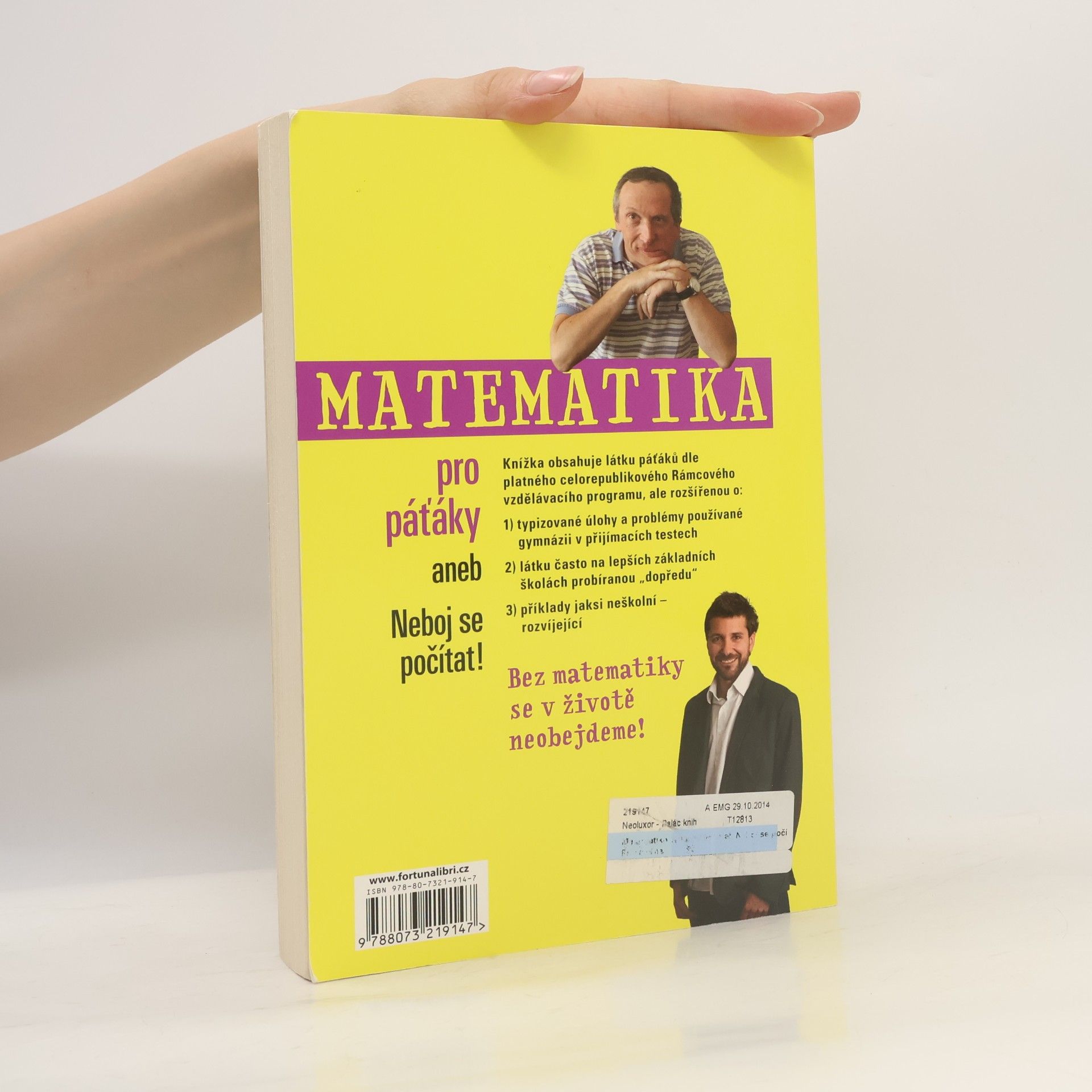 Václav Klaus Matematika pro páťáky aneb Neboj se počítat!