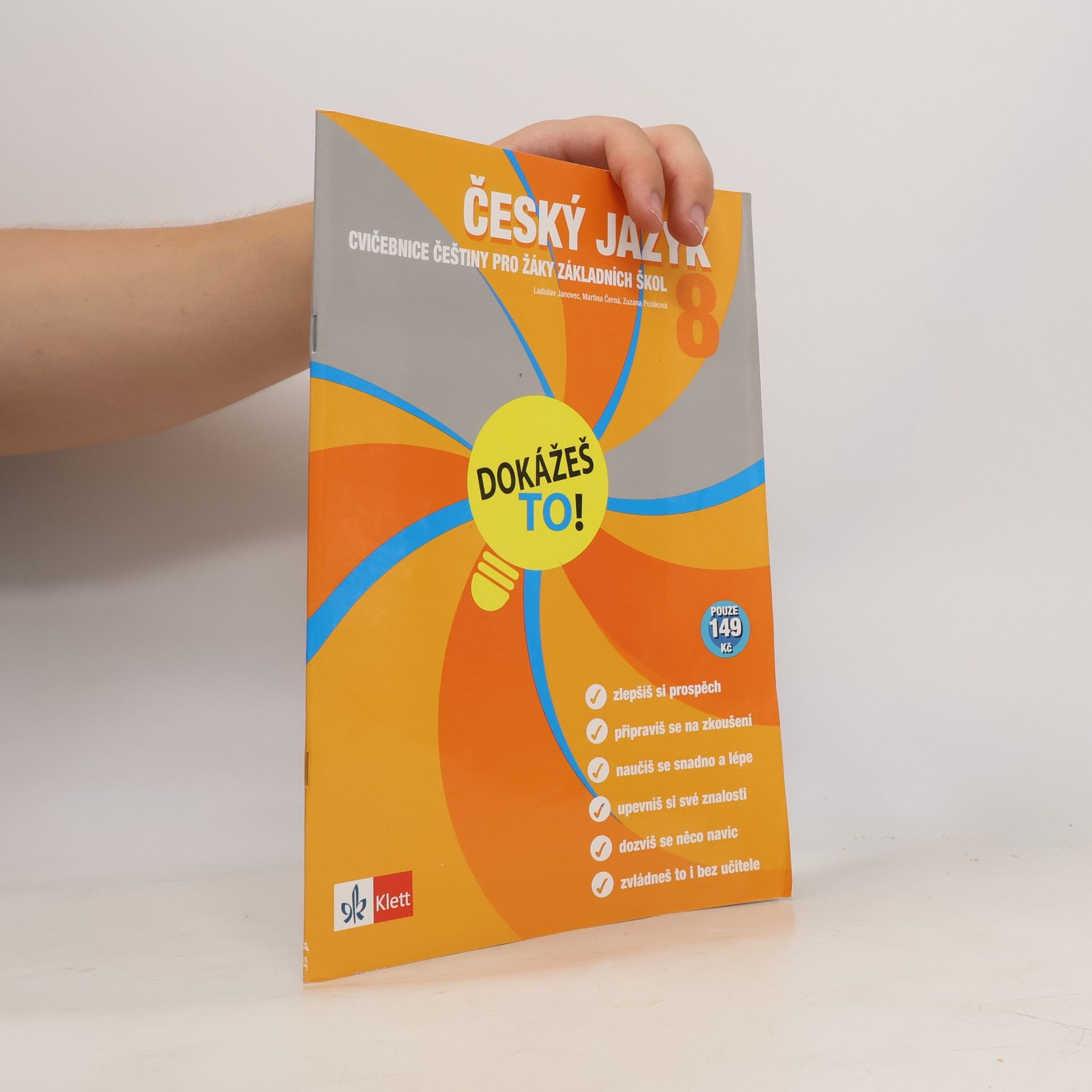 Marta Bartolj Český jazyk 8 : cvičebnice češtiny pro žáky základních škol