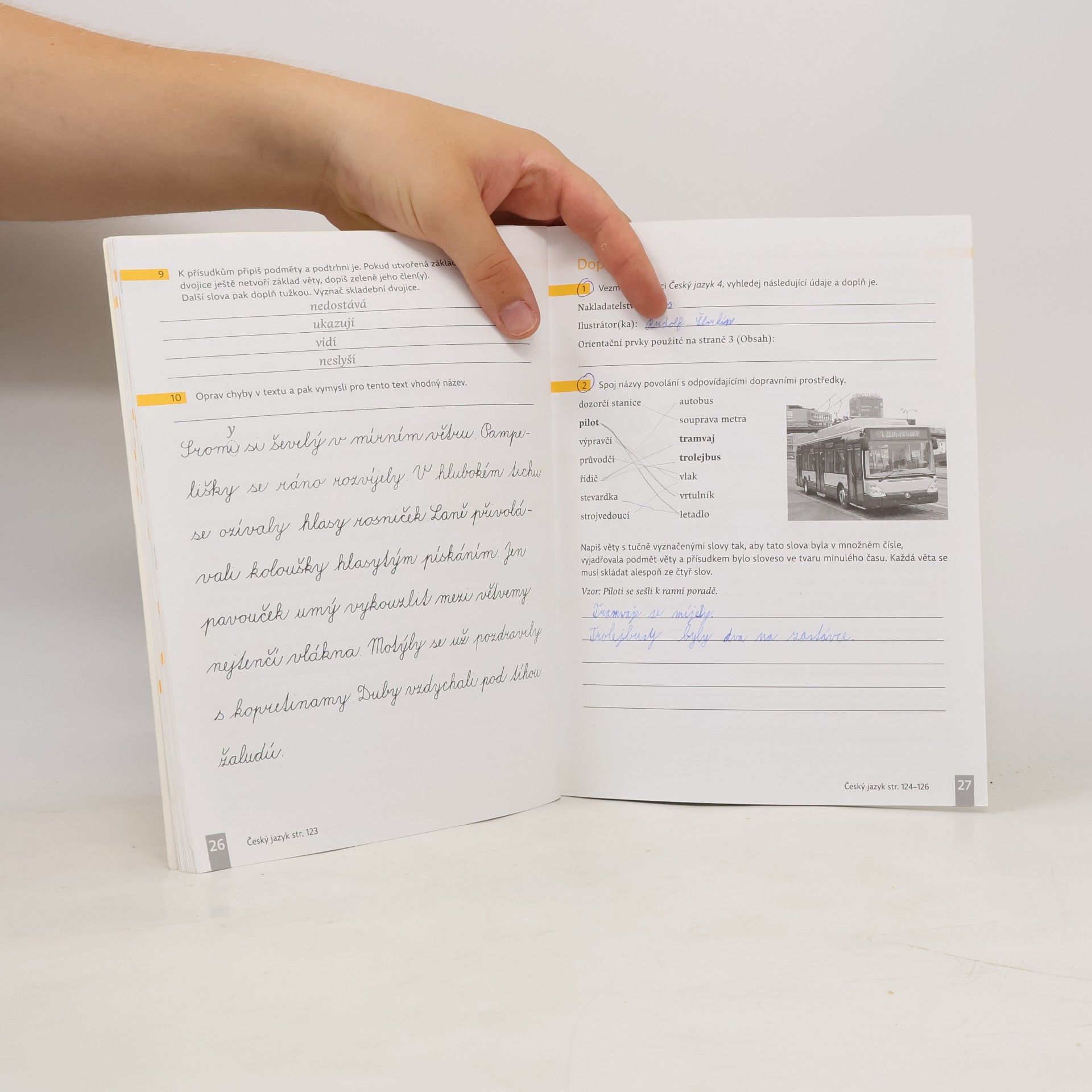 Autorenkollektiv Český jazyk 4/2- Pracovní sešit