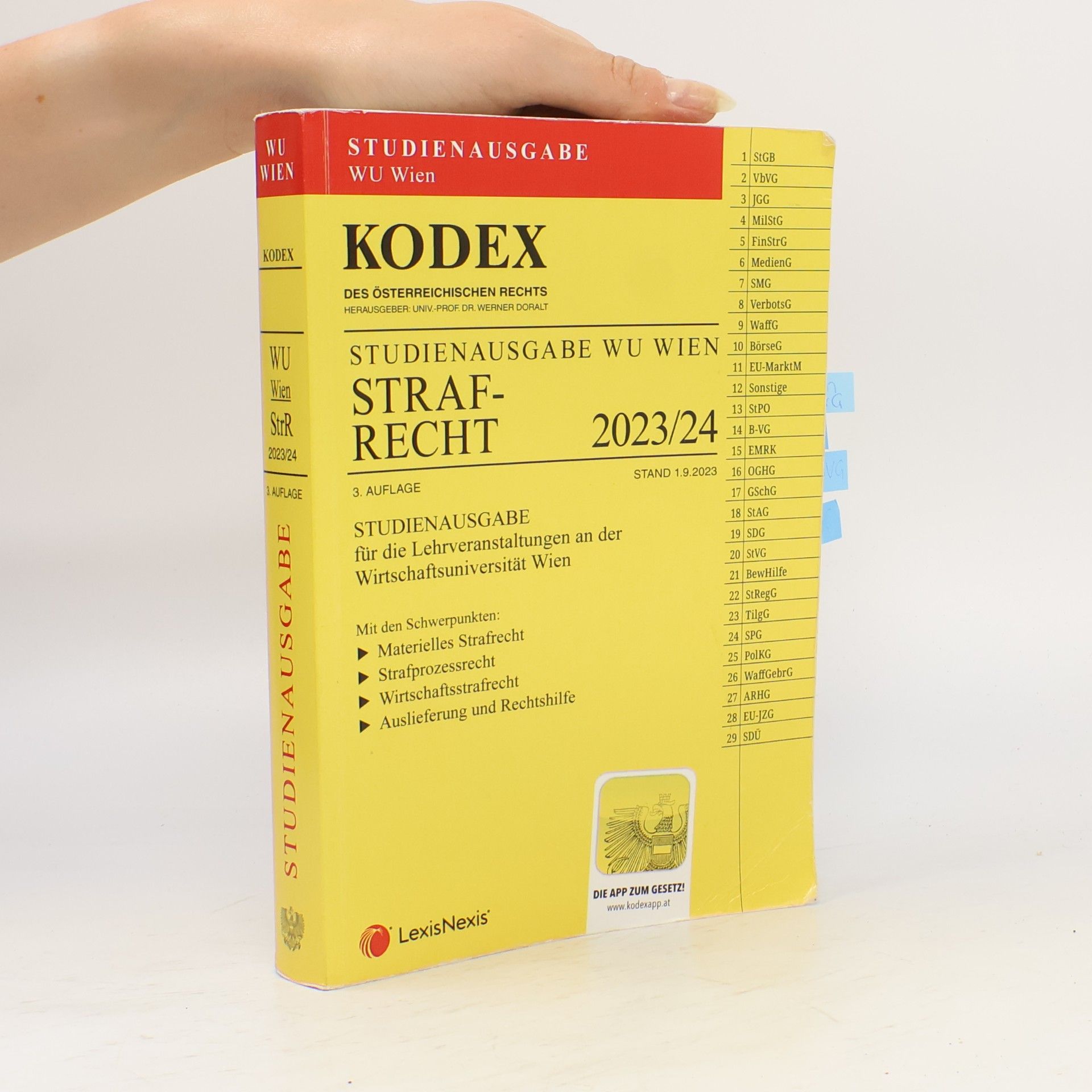 Werner Doralt Kodex Strafrecht 2023/24