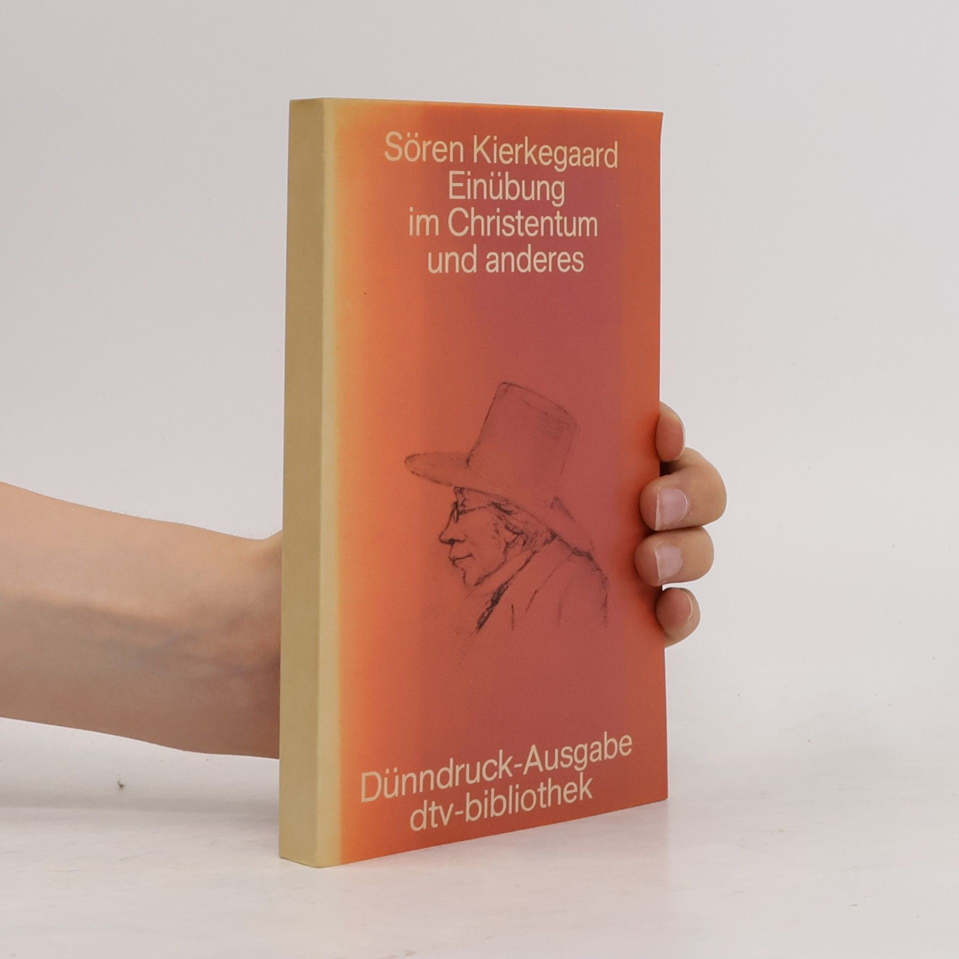 Soren Kierkegaard Einübung im Christentum - Dünndruck-Ausgabe
