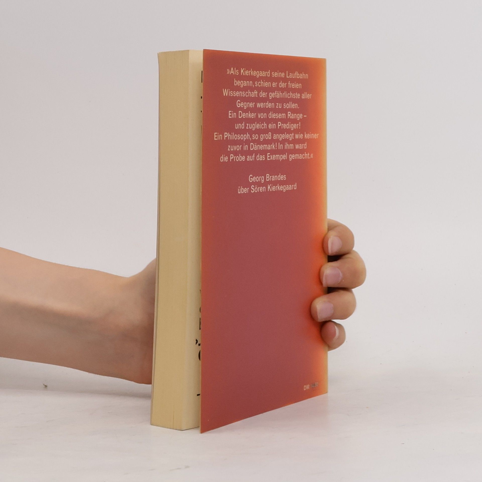 Soren Kierkegaard Einübung im Christentum - Dünndruck-Ausgabe
