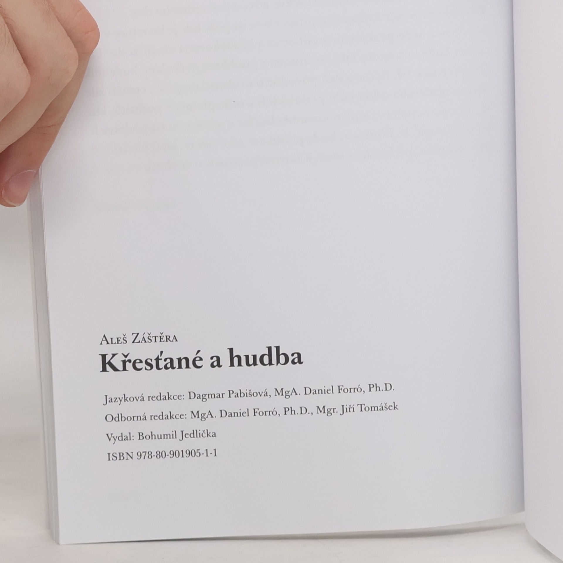 Aleš Zástěra Křesťané a hudba