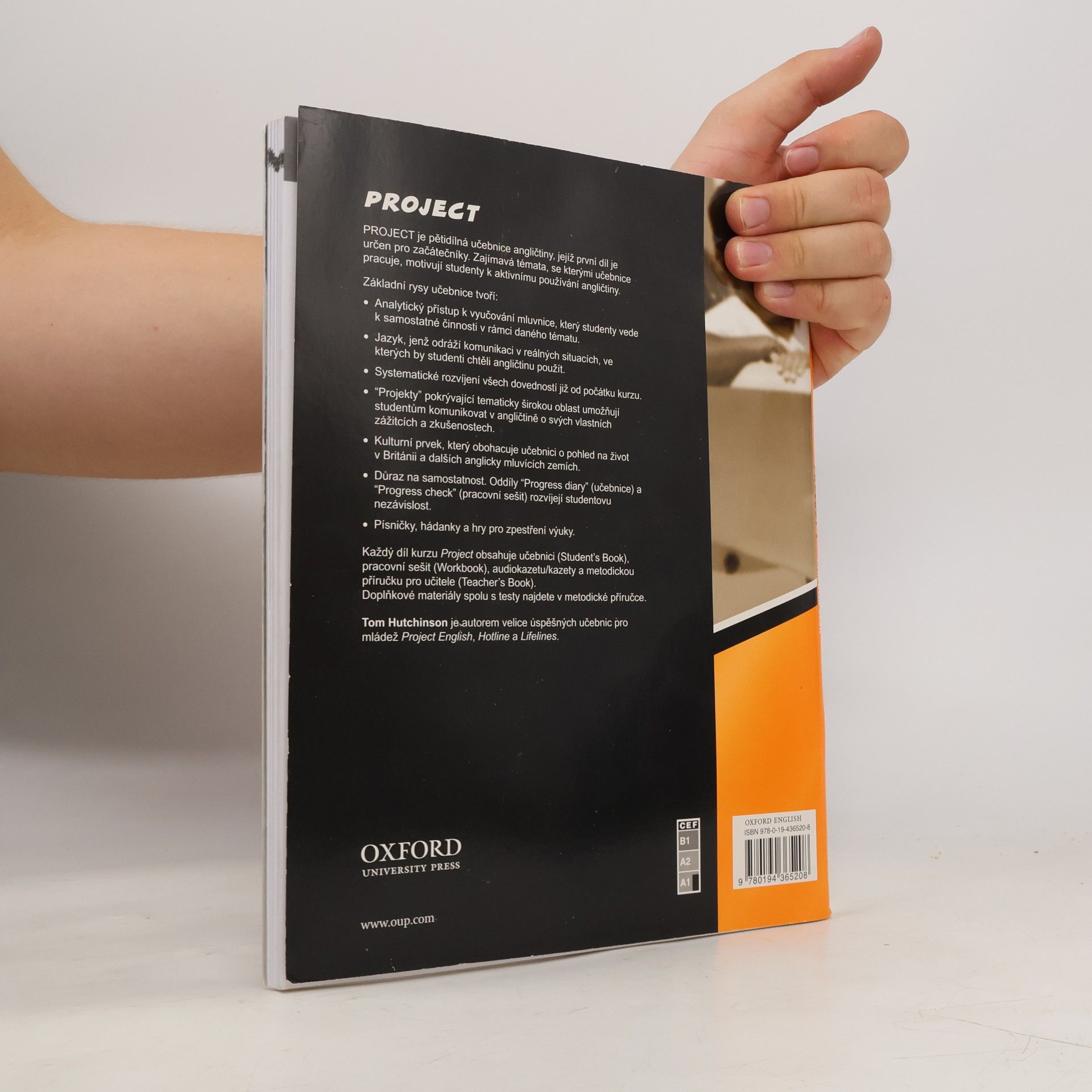 Tom Hutchinson Project 1 workbook czech edition