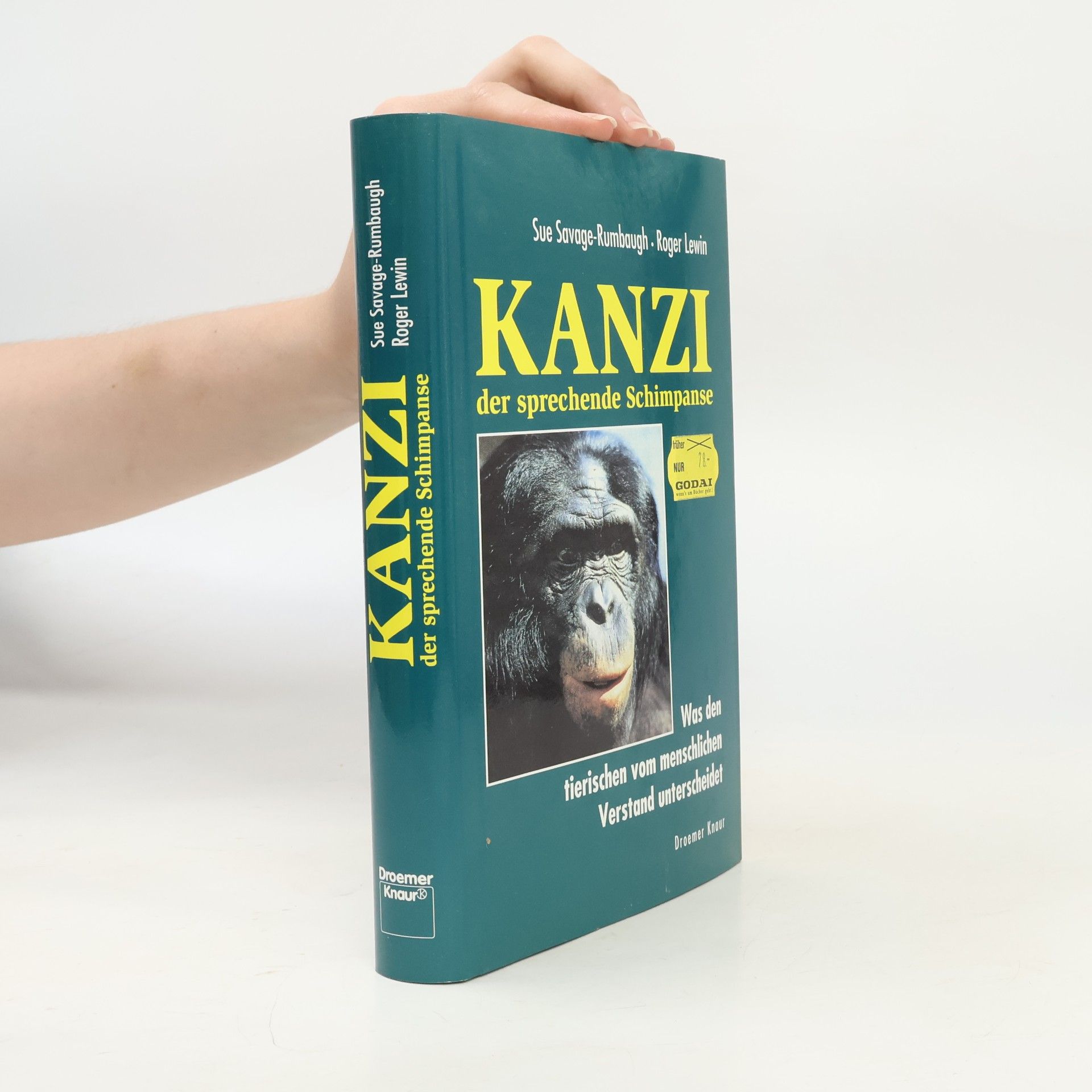 Sue Savage-Rumbaugh Kanzi, der sprechende Schimpanse
