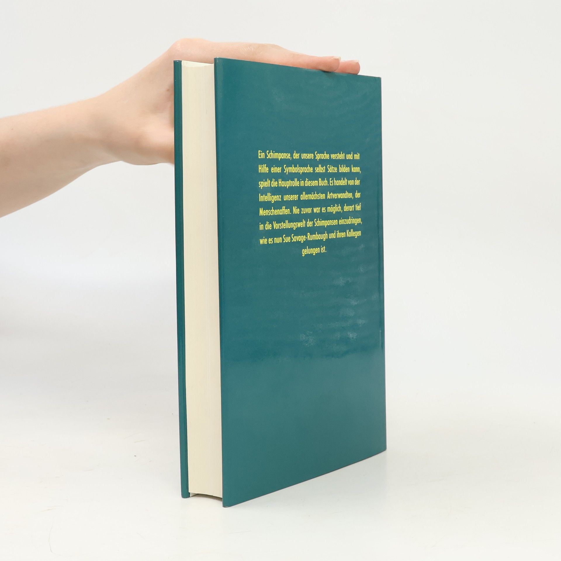 Emily Sue Savage Rumbaugh Kanzi, der sprechende Schimpanse