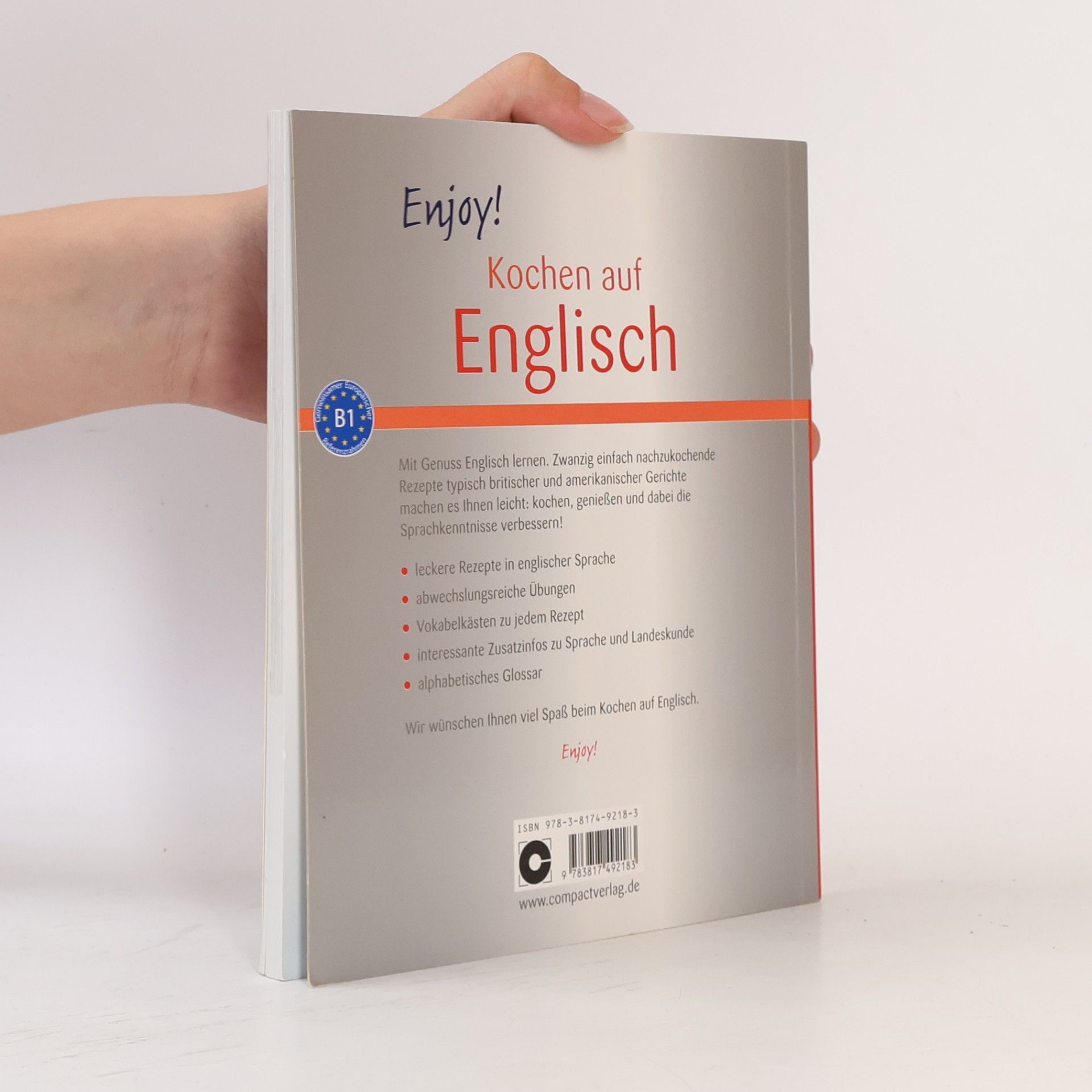 Joseph Sykes Kochen auf Englisch