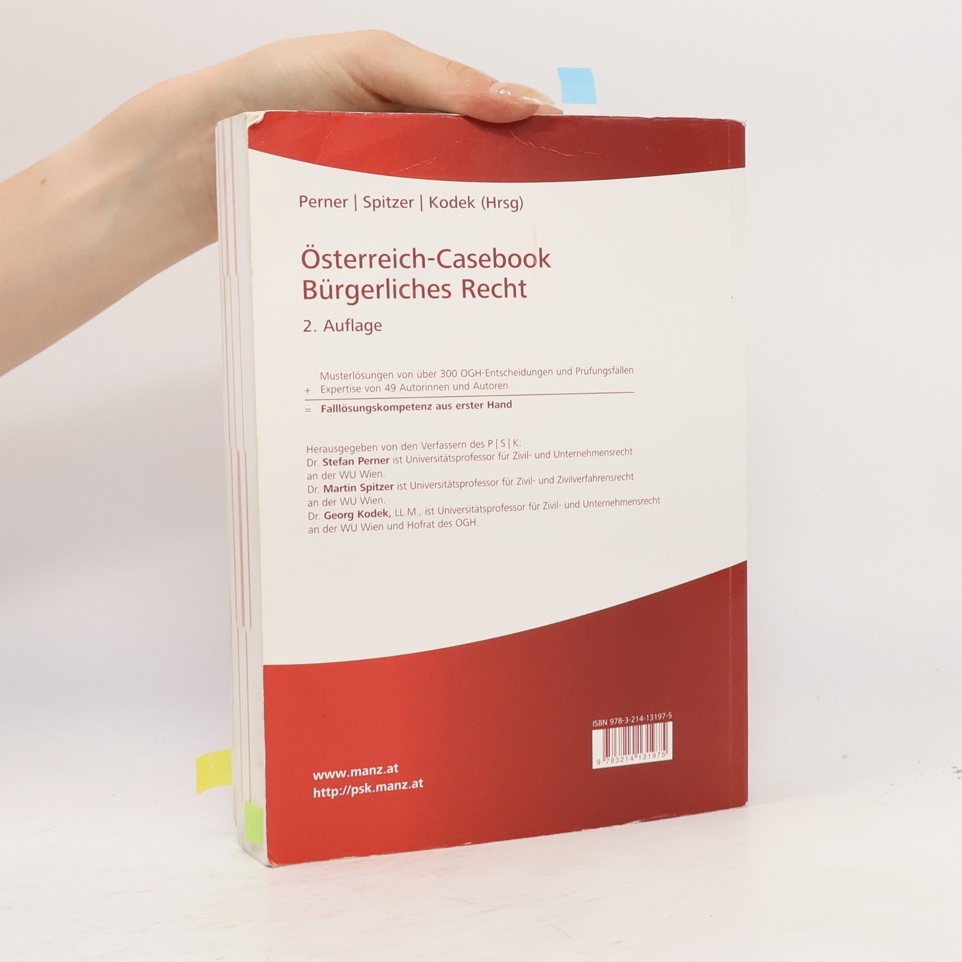 Stefan Perner Österreich-Casebook Bürgerliches Recht