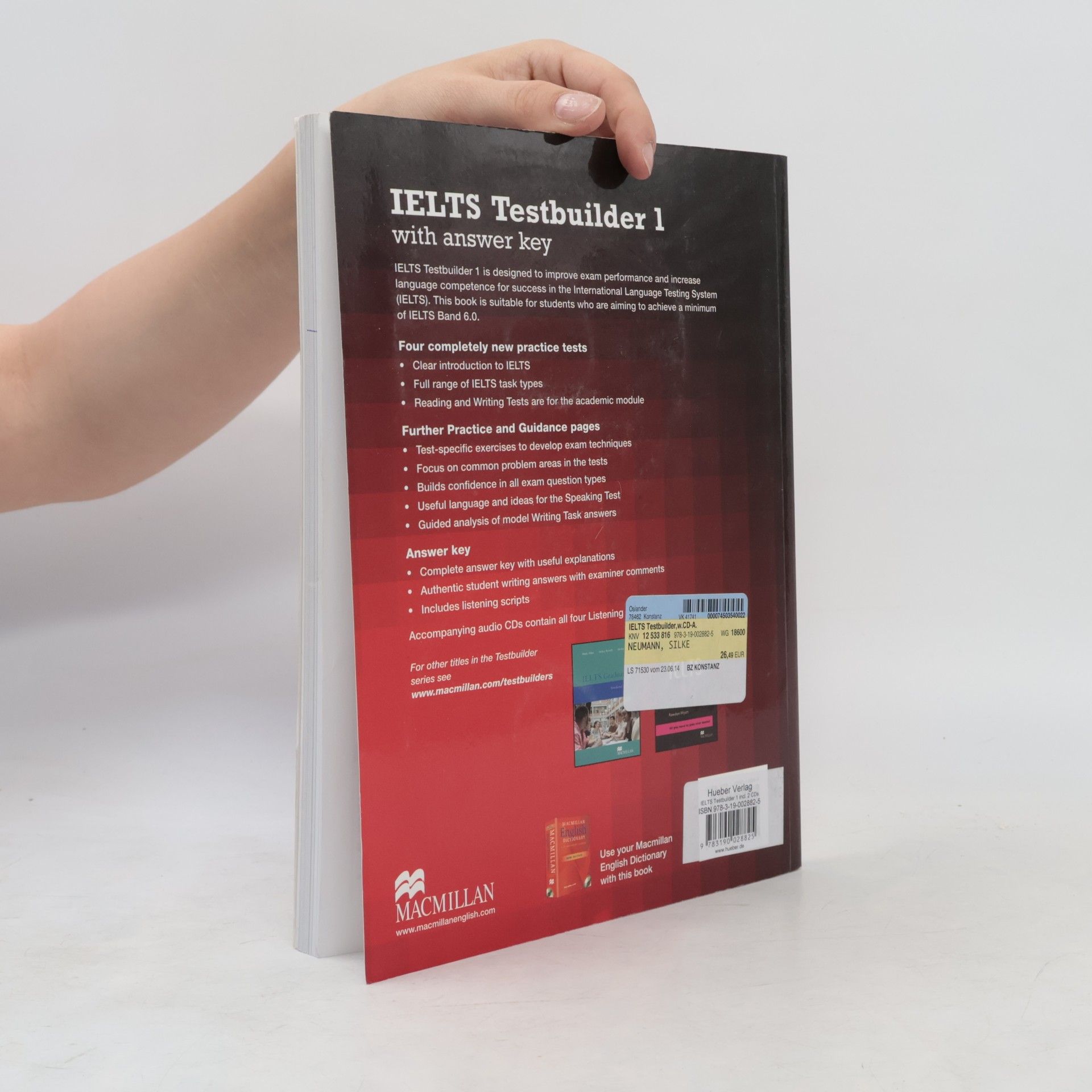 Sam McCarter IELTS Testbuilder with Answer Key