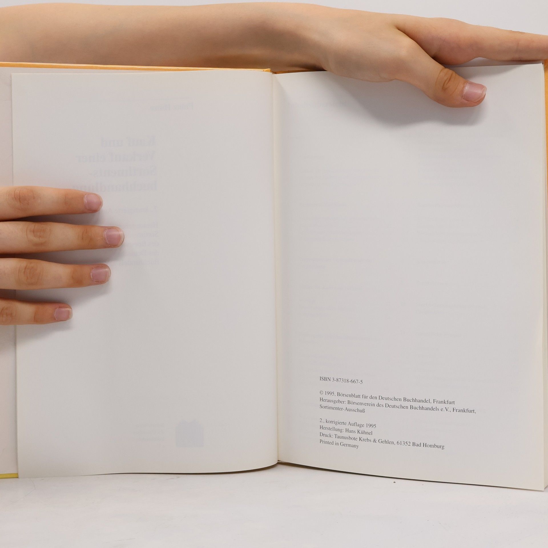 Franz Hinze Kauf und Verkauf einer Sortimentsbuchhandlung