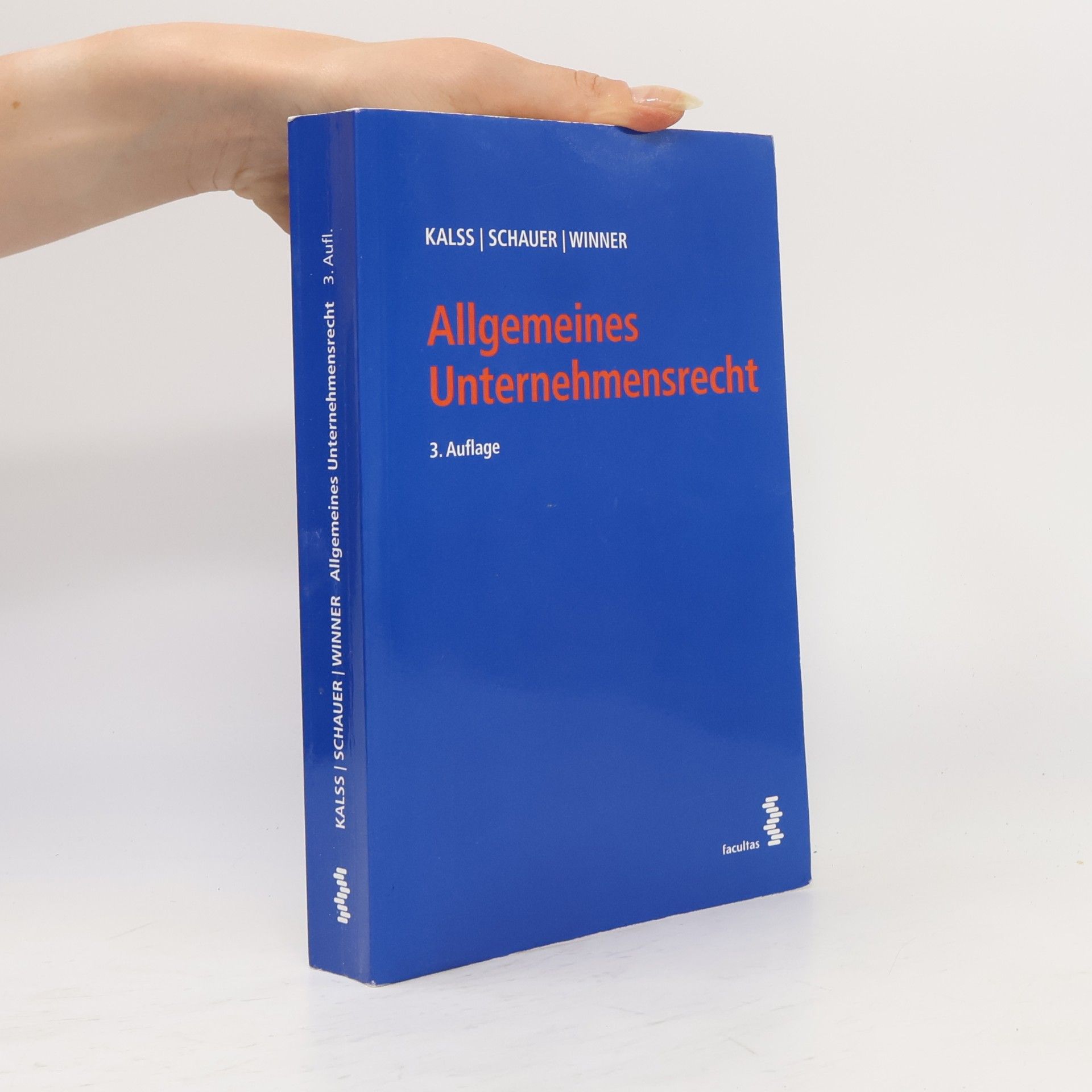 Susanne Kalss Allgemeines Unternehmensrecht