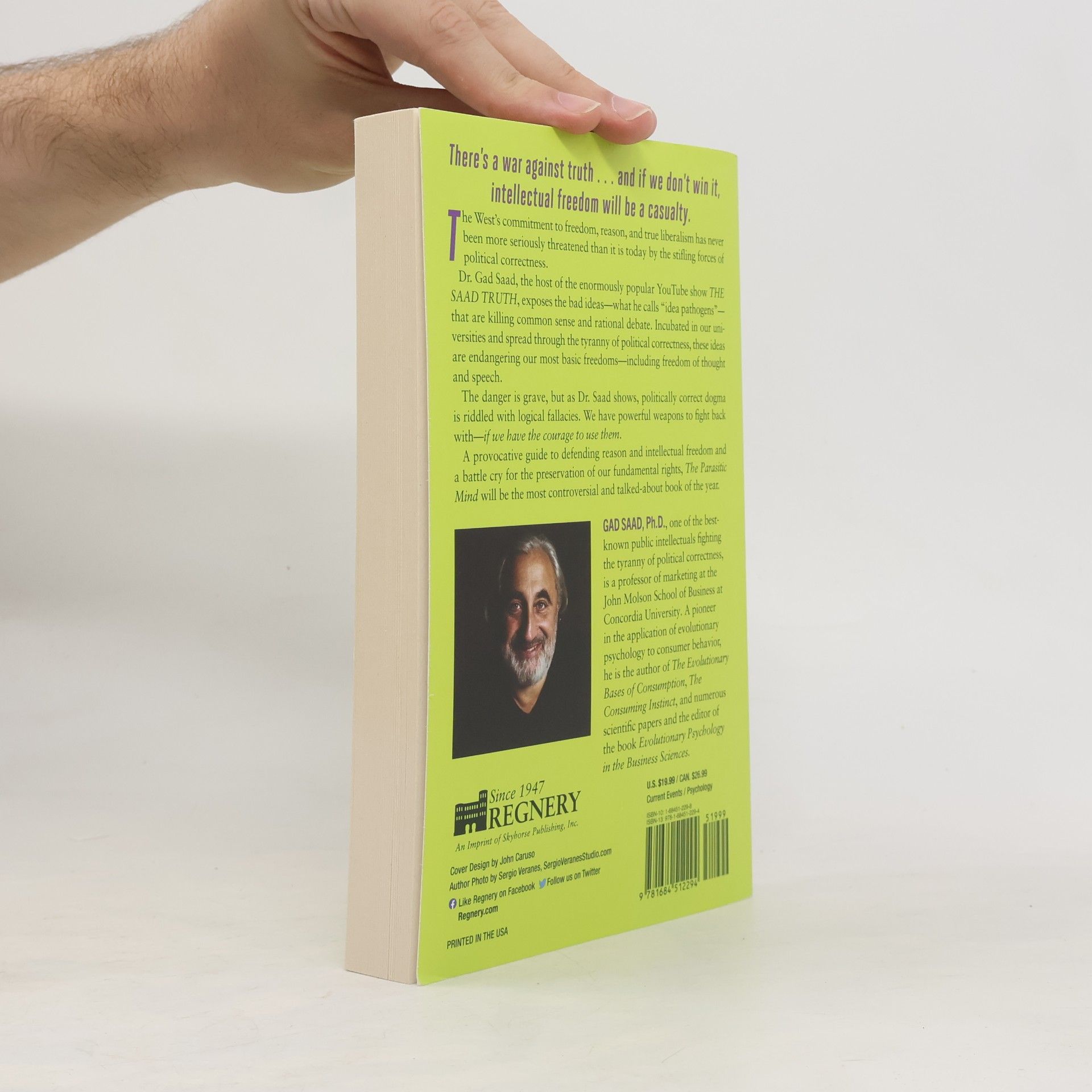 Gad Saad The Parasitic Mind: How Infectious Ideas Are Killing Common Sense