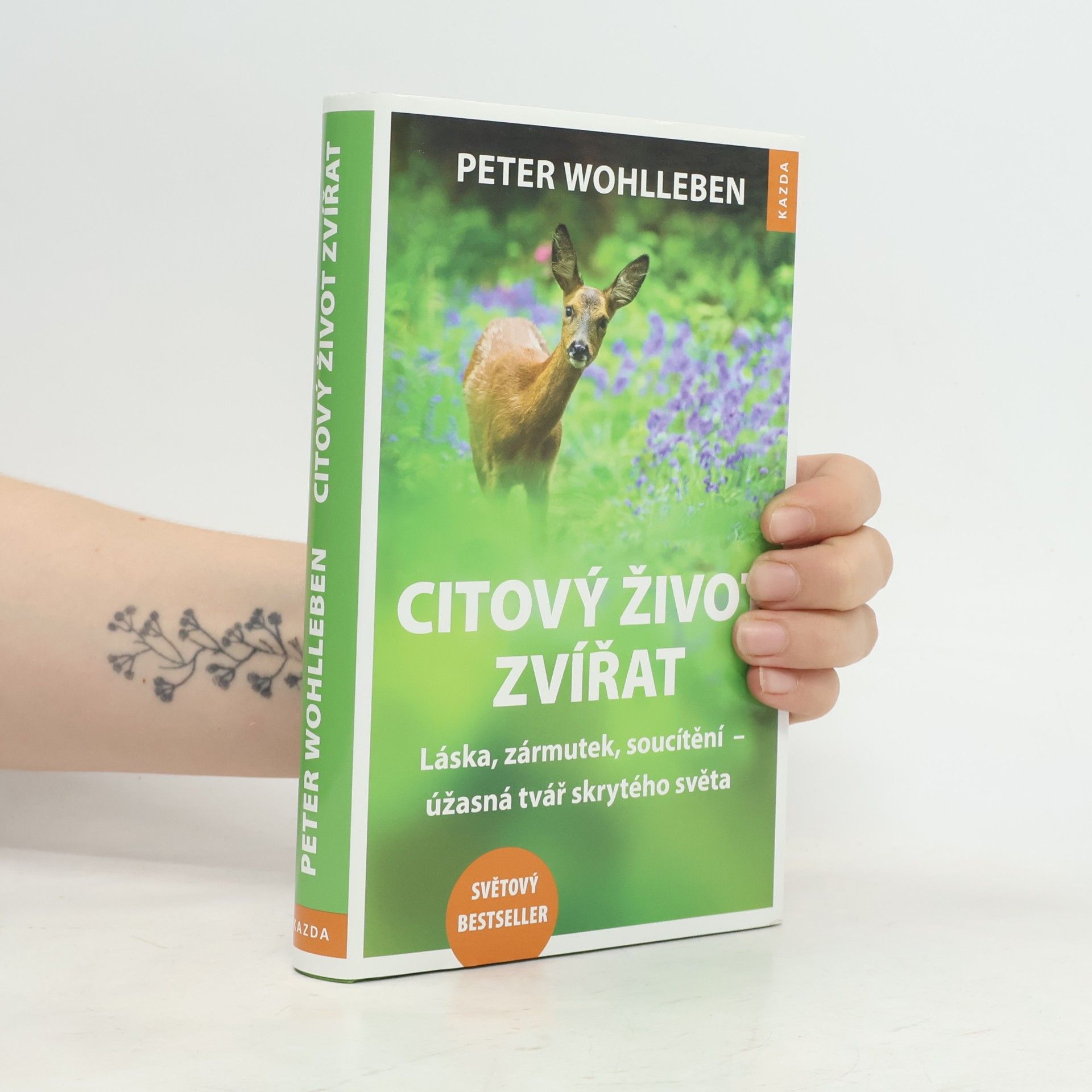 Peter Wohlleben Citový život zvířat. Láska, zármutek, soucítění - úžasná tvář skrytého světa