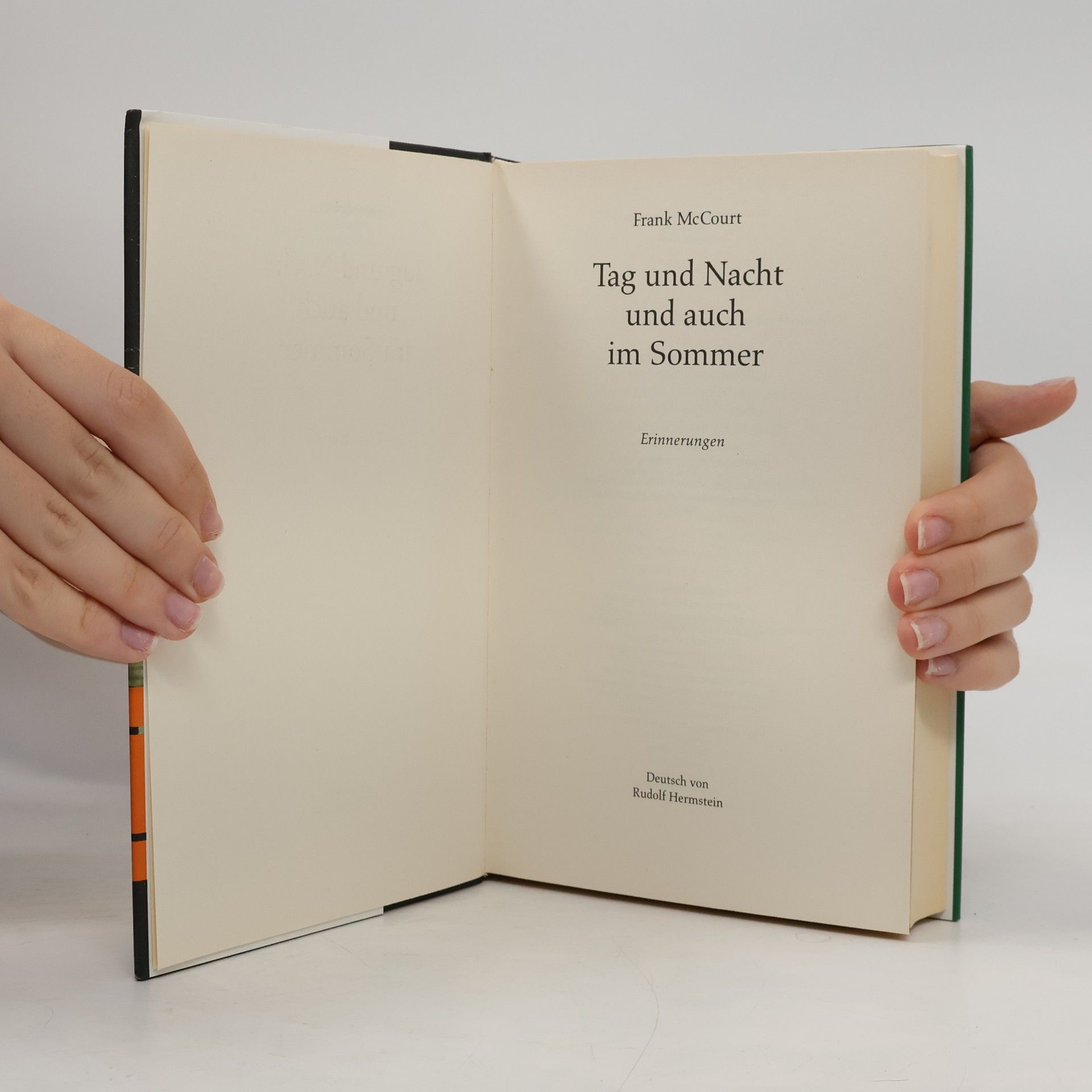 Frank McCourt Tag und Nacht und auch im Sommer