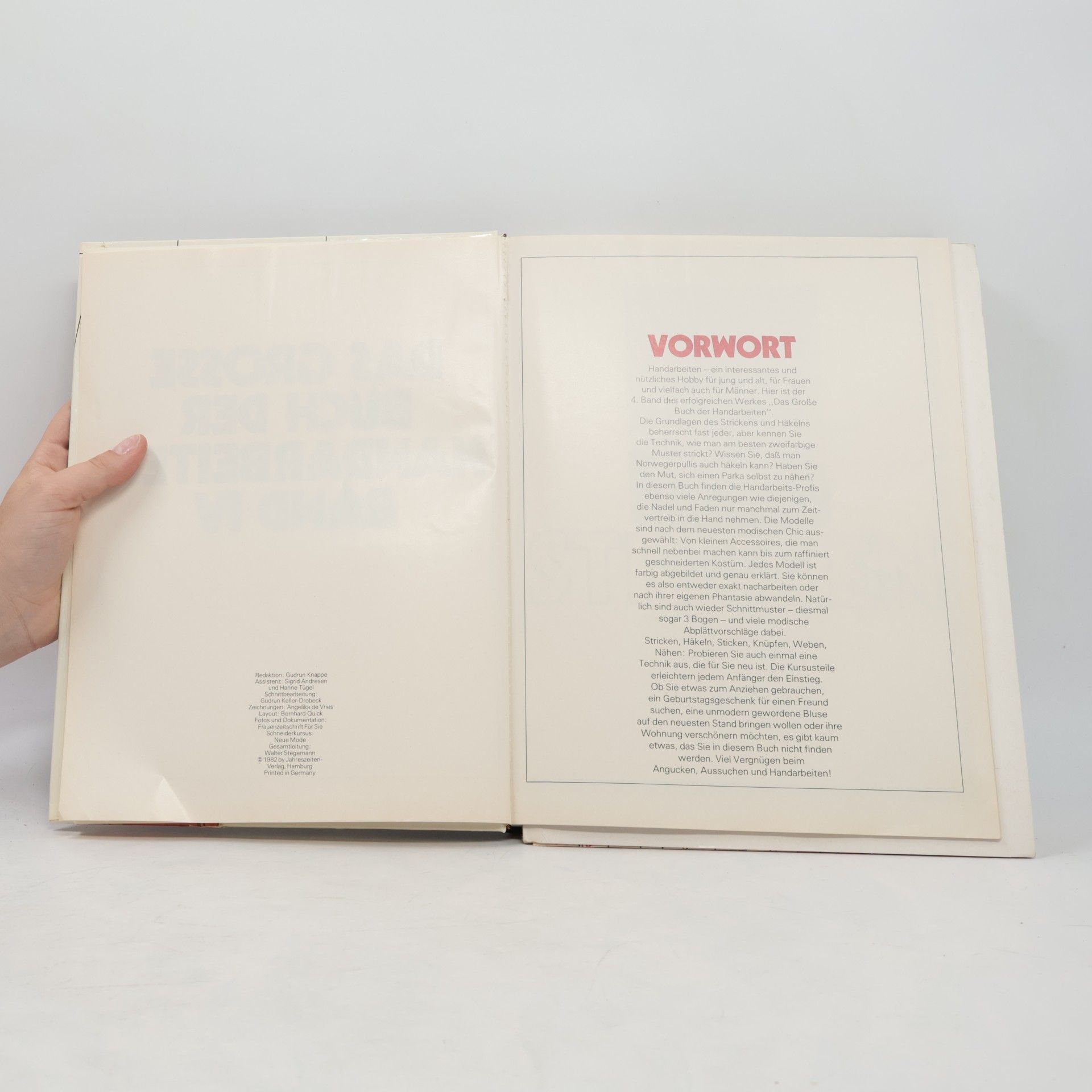 Autorenkollektiv Das große Buch der Handarbeiten IV
