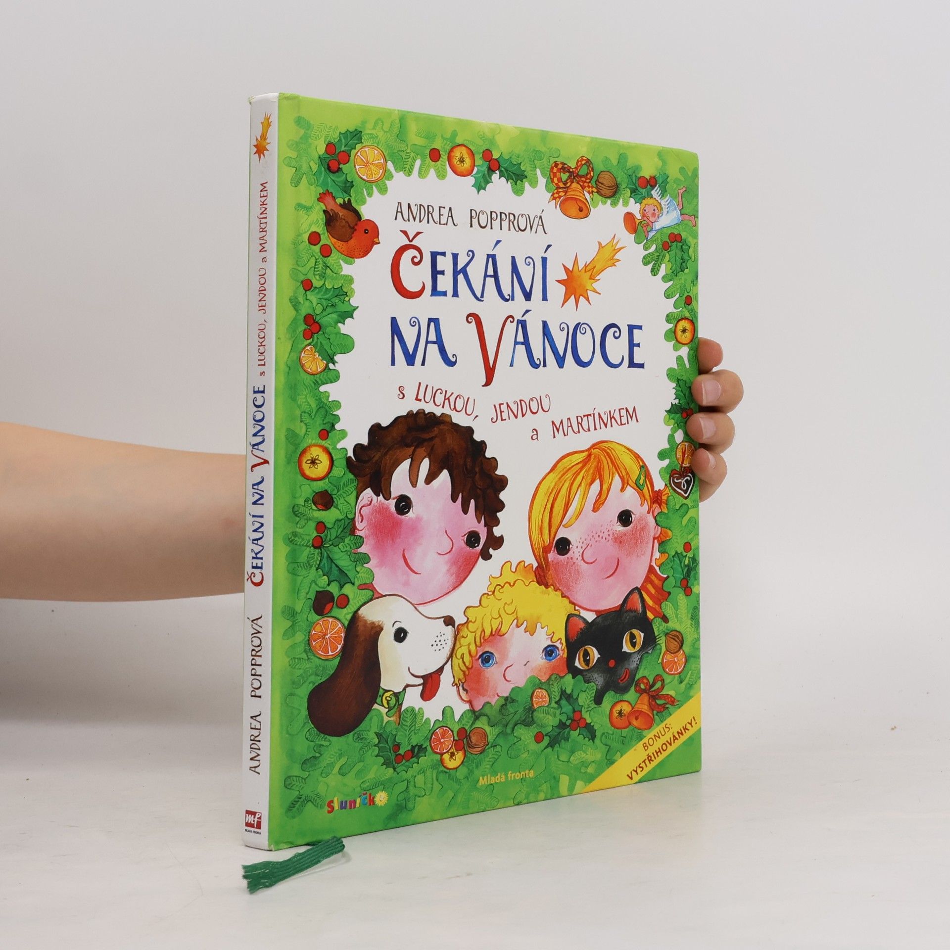 Andrea Popprová Čekání na Vánoce s Luckou, Jendou a Martínkem