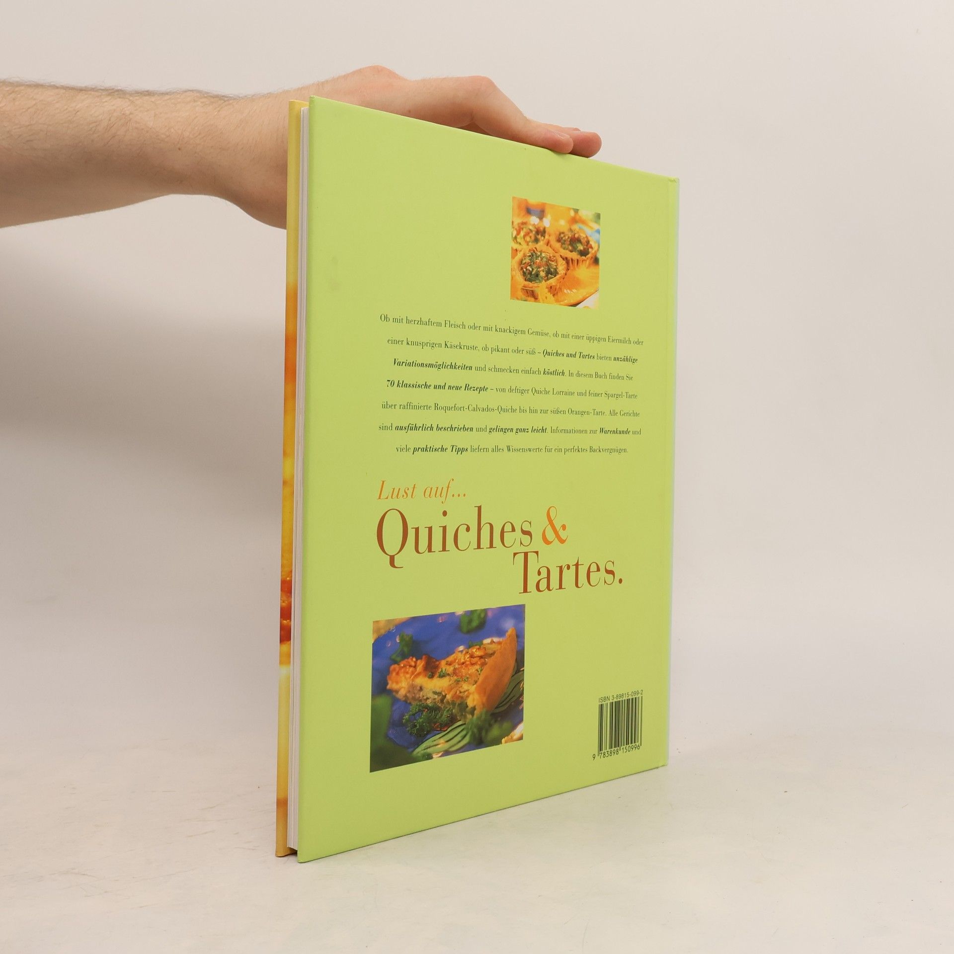 Ruprecht Stempell Lust auf... Quiches und Tartes