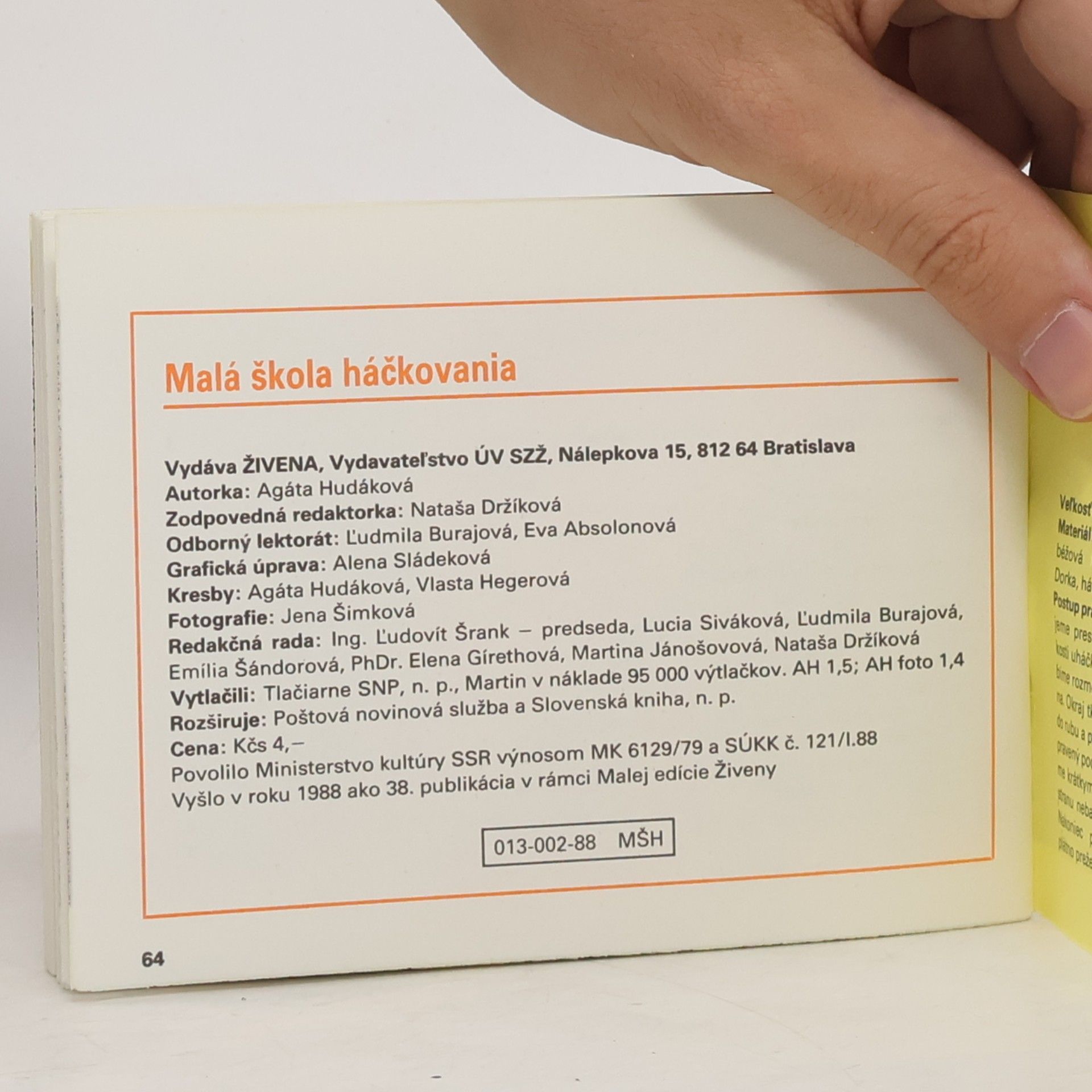 Agáta Hudáková Malá škola háčkovania