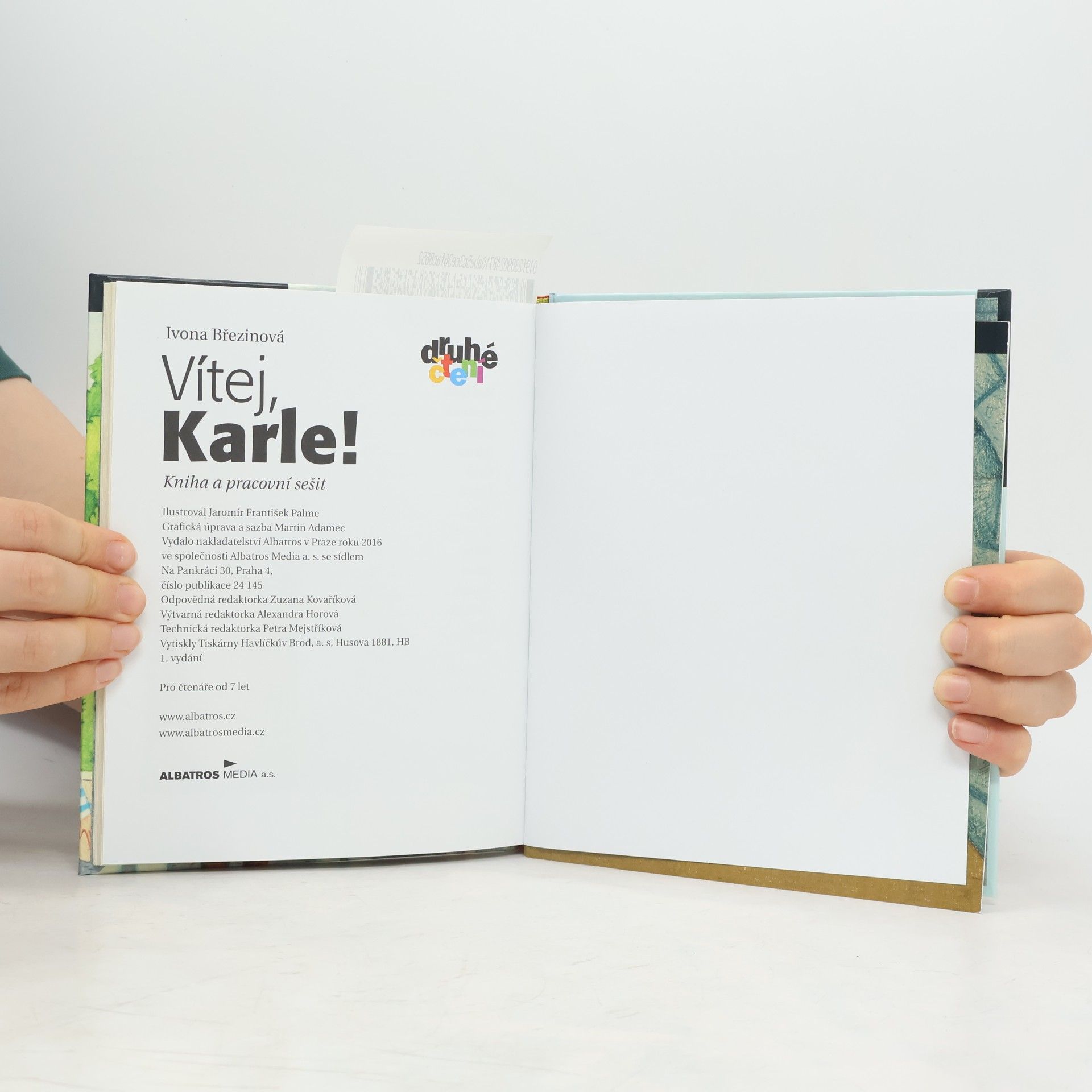Ivona Březinová Vítej, Karle! kniha + pracovní sešit