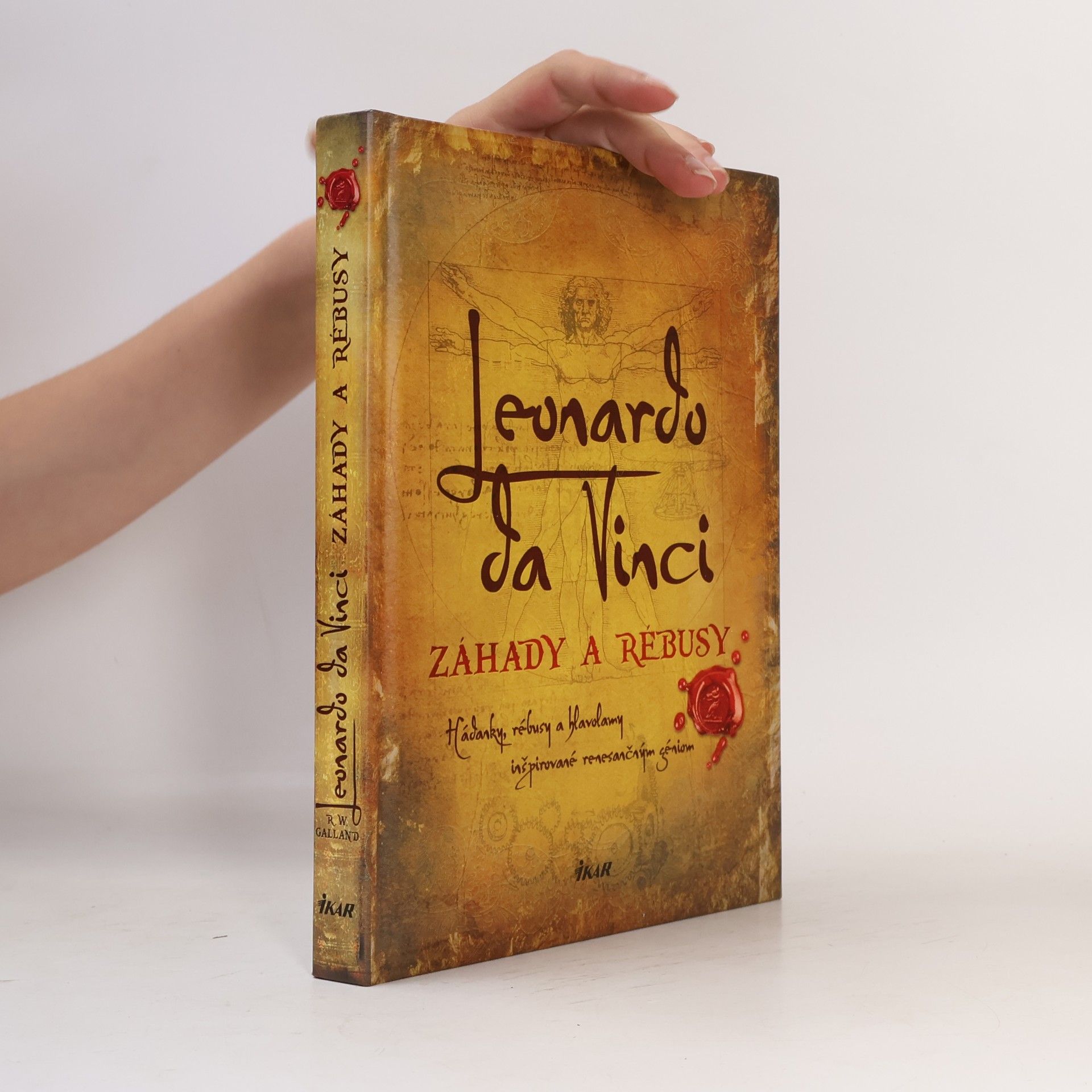 Richard Wolfrik Galland Leonardo da Vinci, záhady a rébusy