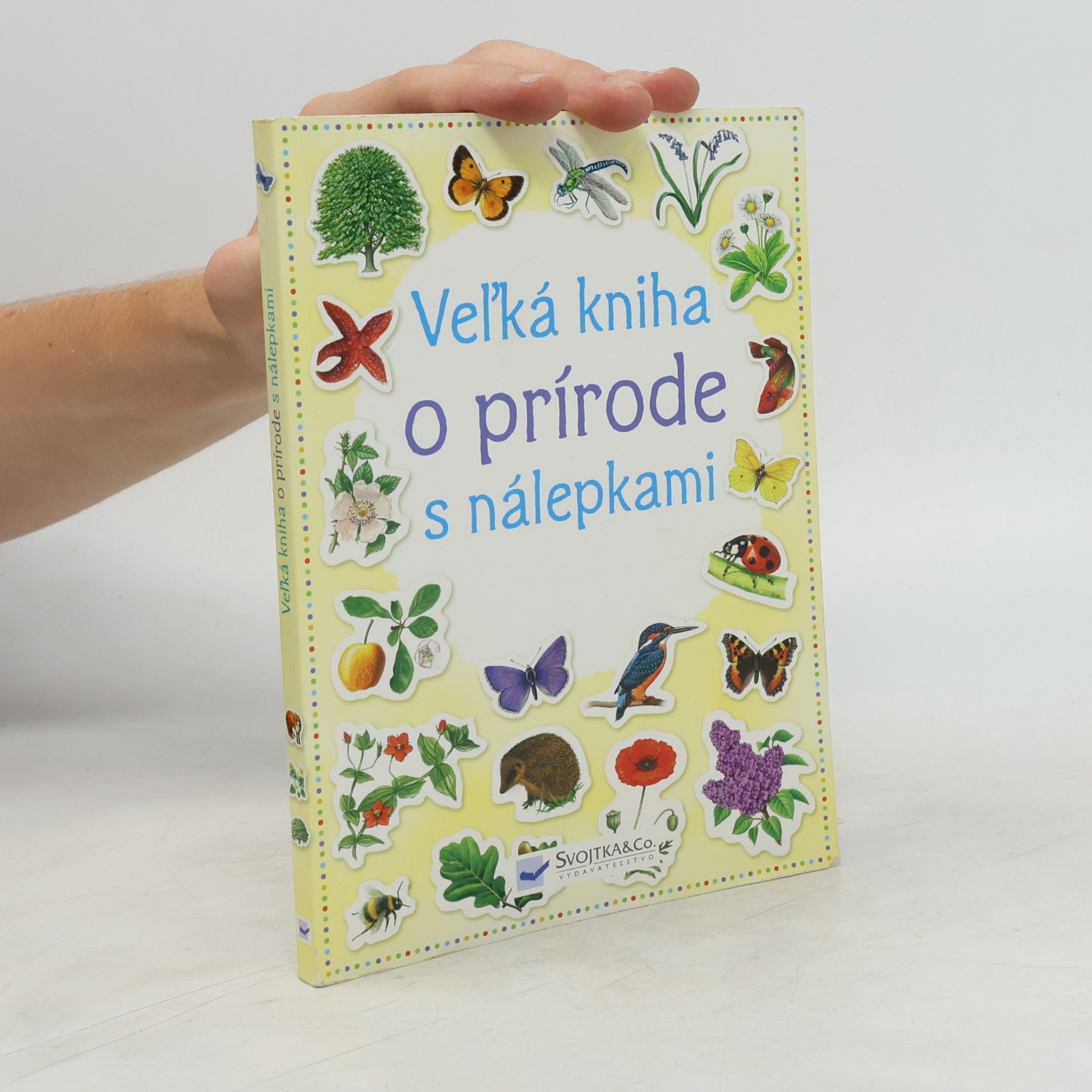 Kolektív autorov Veĺká kniha o prírode s nálepkami
