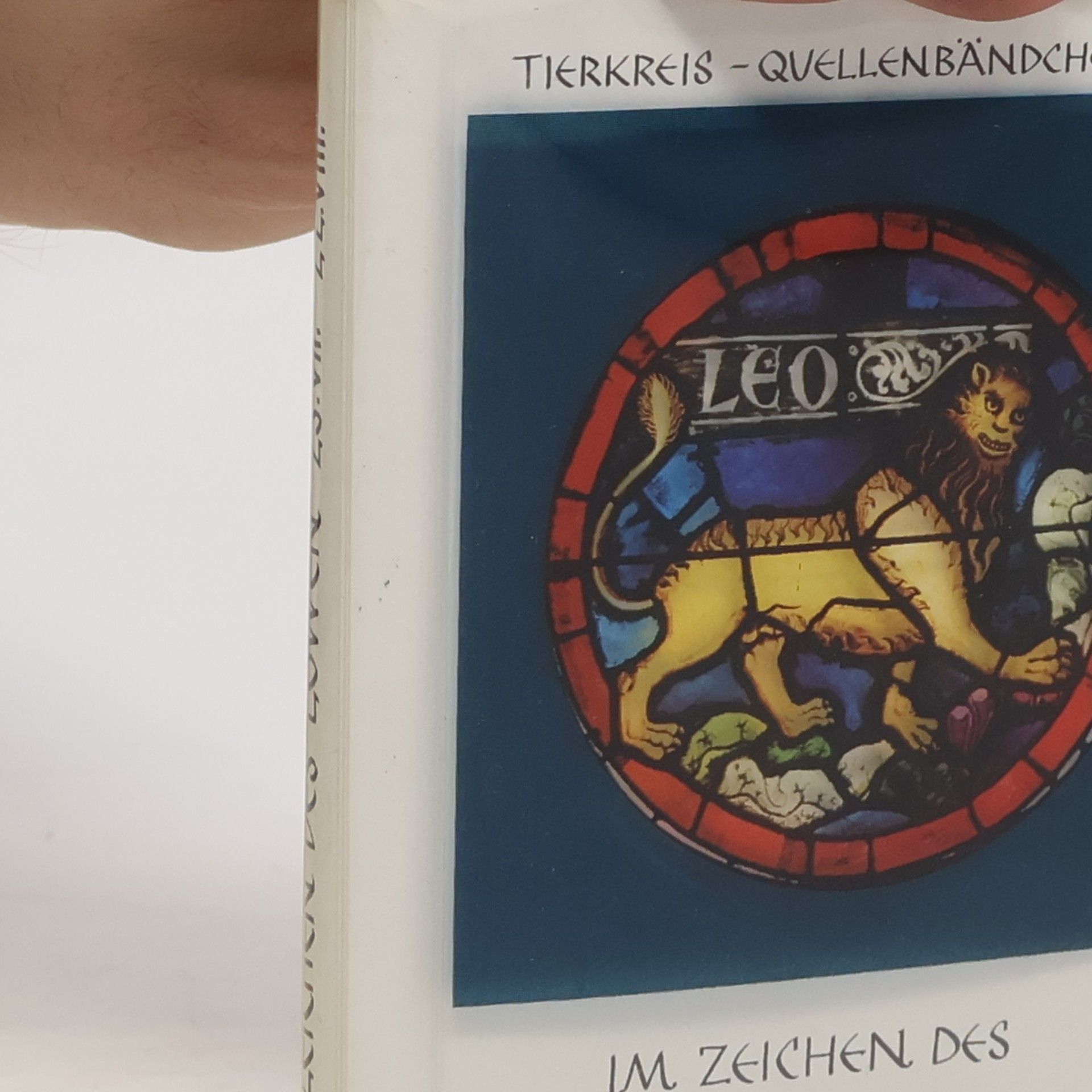 Tierkreis Quellenbändchen Im Zeichen des Löwen 23.VII.-22.VIII. Bd. 5