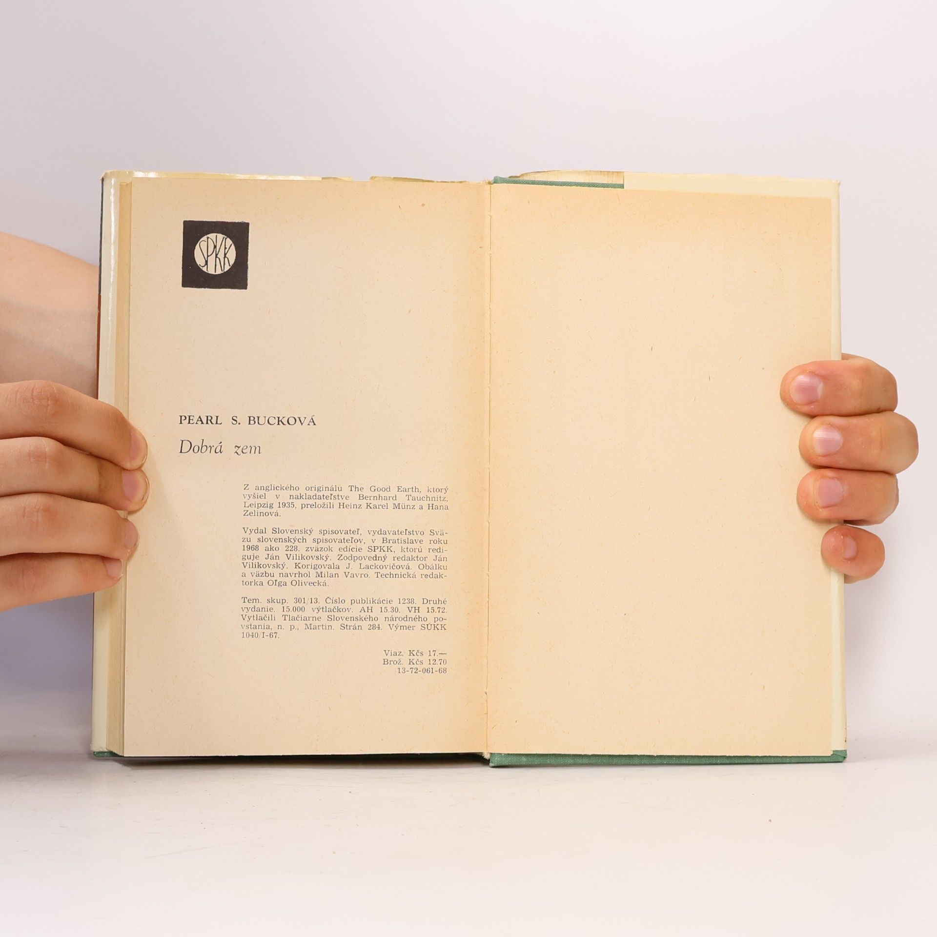 Pearl S. Buck Dobrá zem