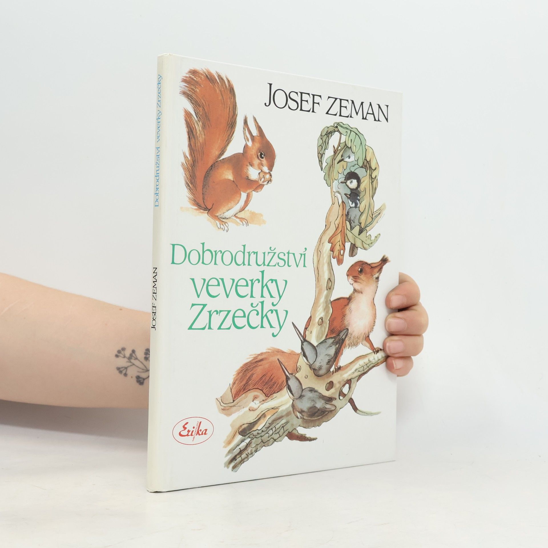 Josef Zeman Dobrodružství veverky Zrzečky