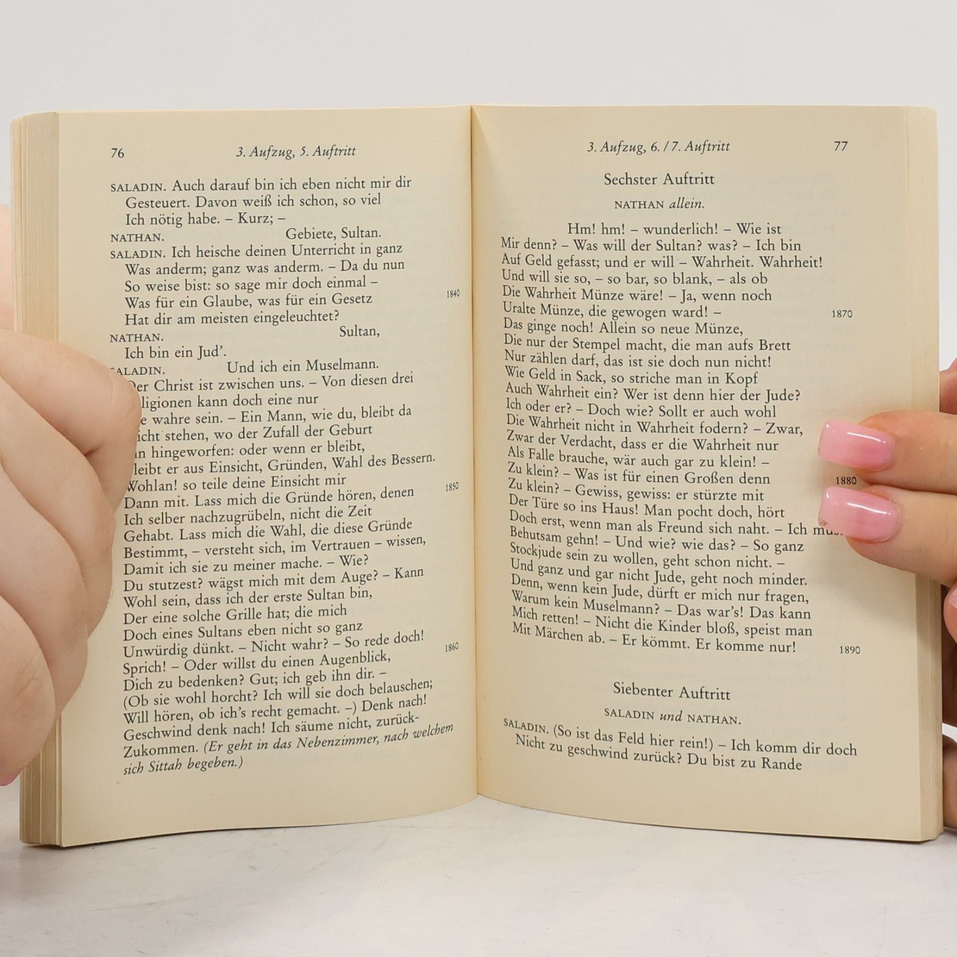 Gotthold Ephraim Lessing Nathan der Weise