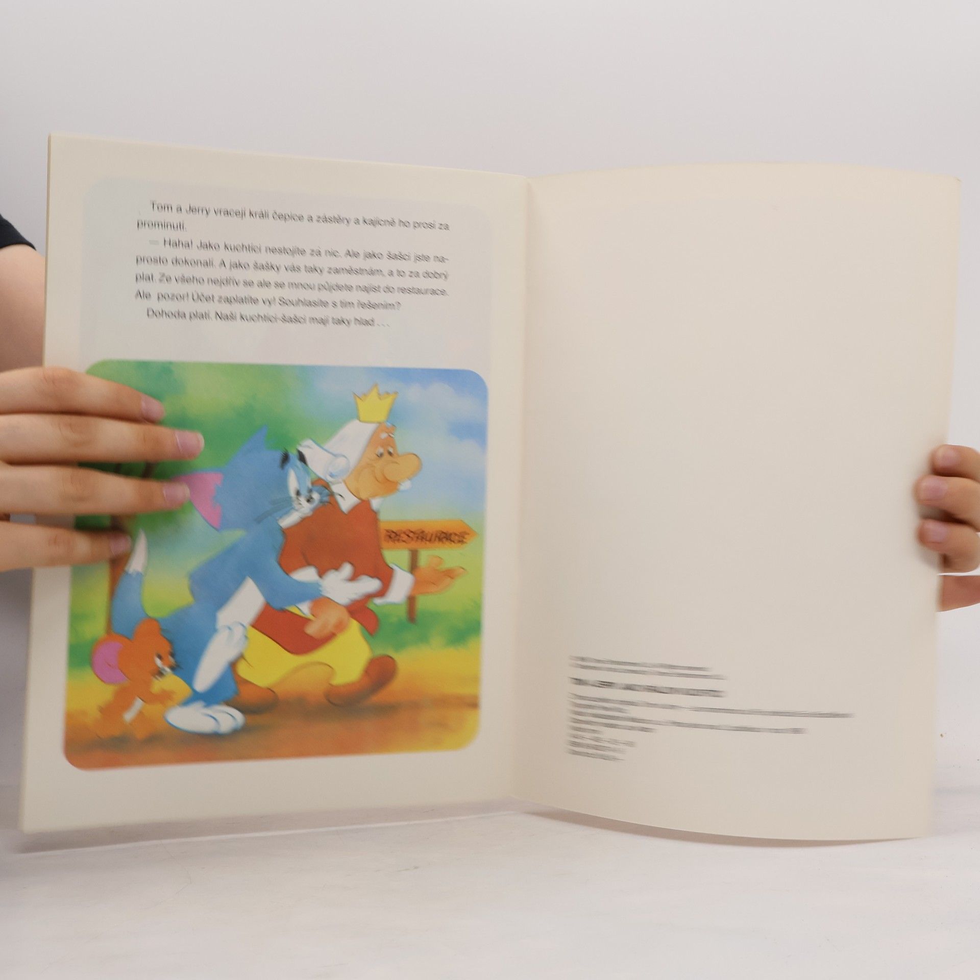 Eva Bezděková Tom a Jerry jako královi kuchtíci