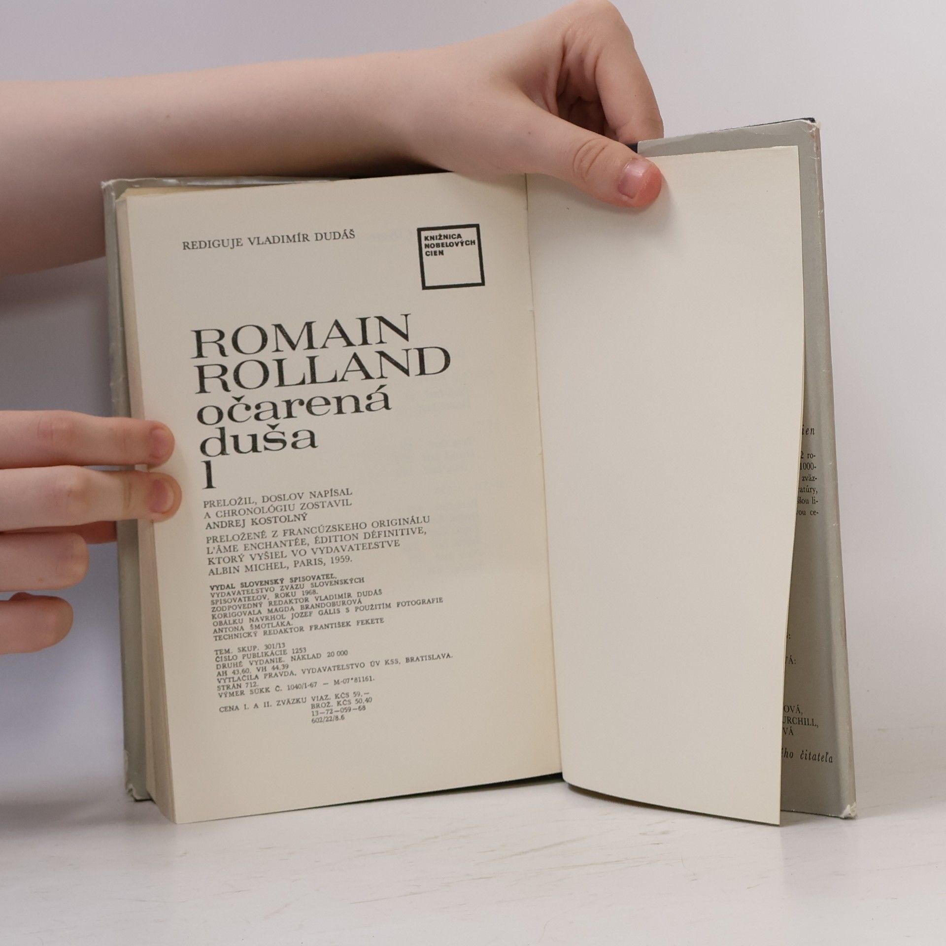 Romain Rolland Očarená duša 1