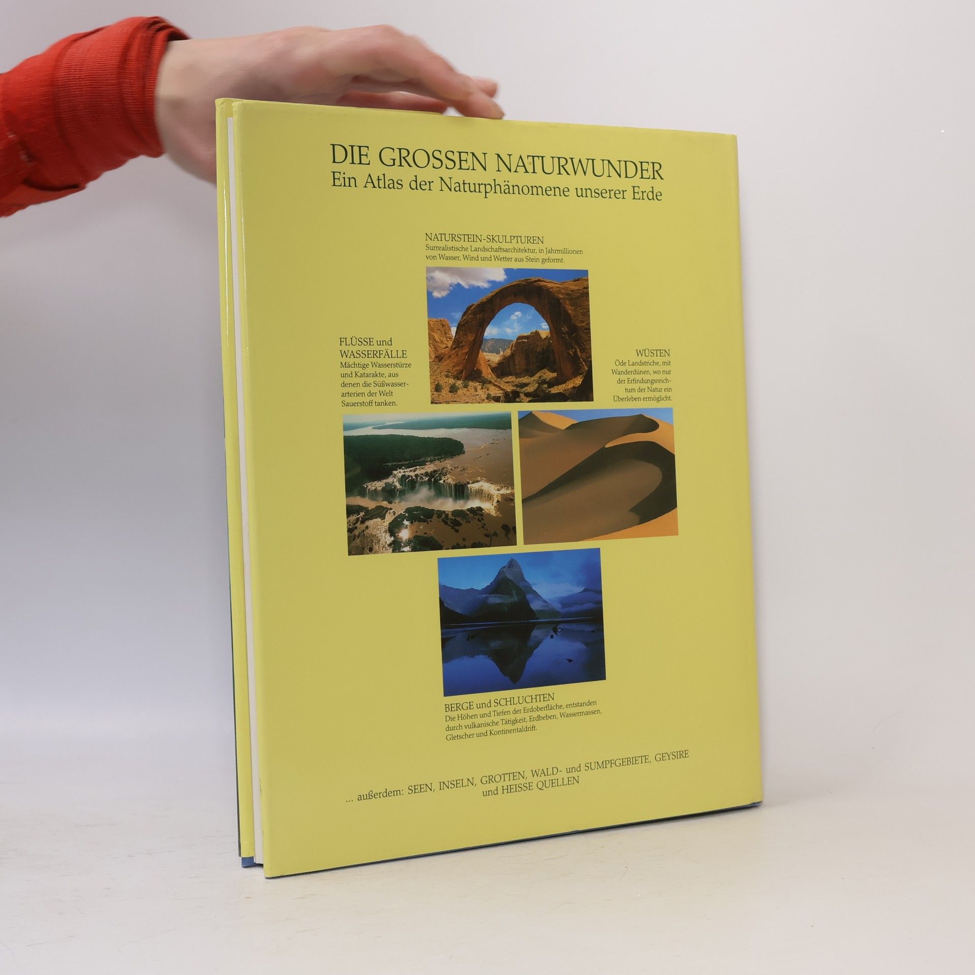 Rupert Matthews Die grossen Naturwunder : Ein Atlas der Naturphänomene unserer Erde