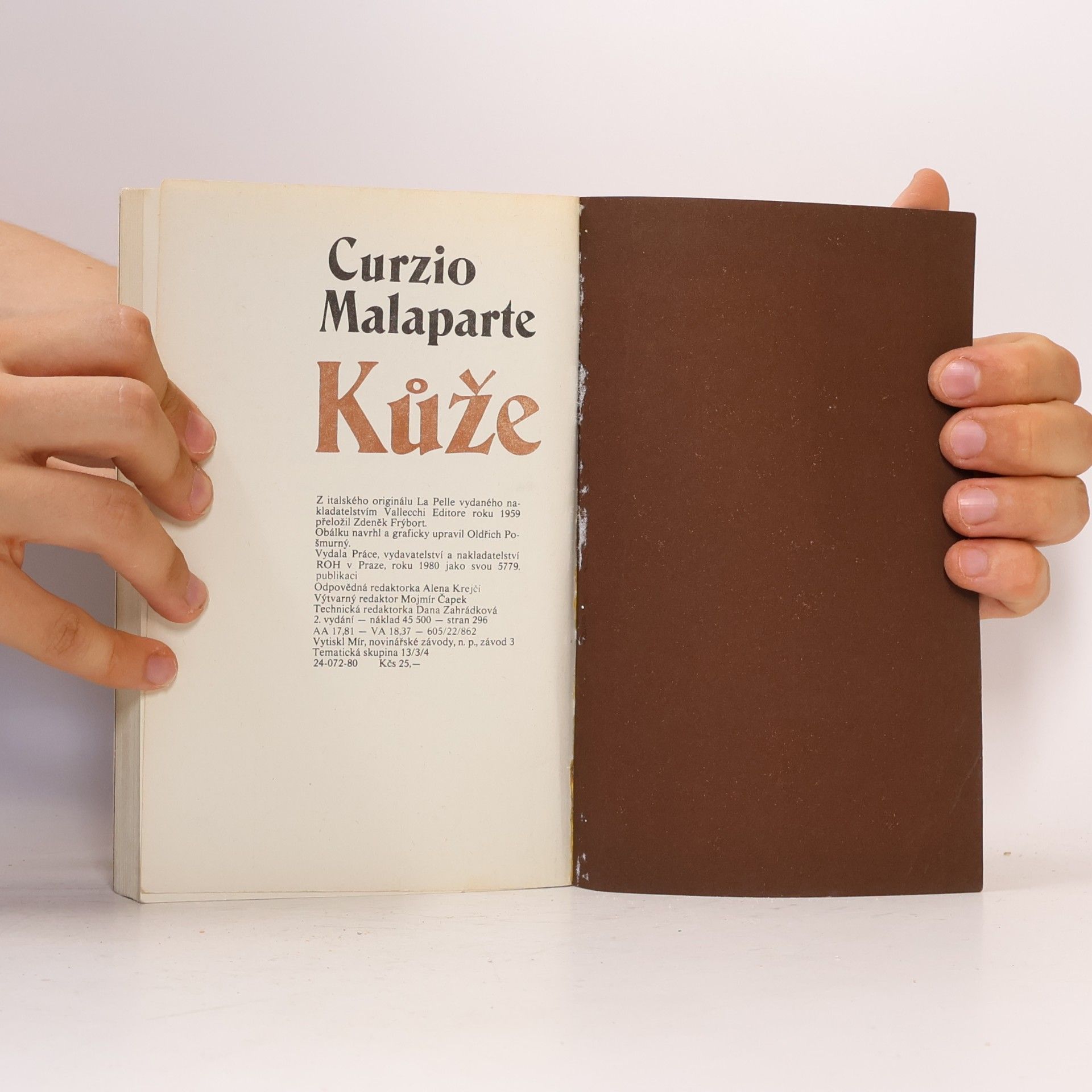 Curzio Malaparte Kůže